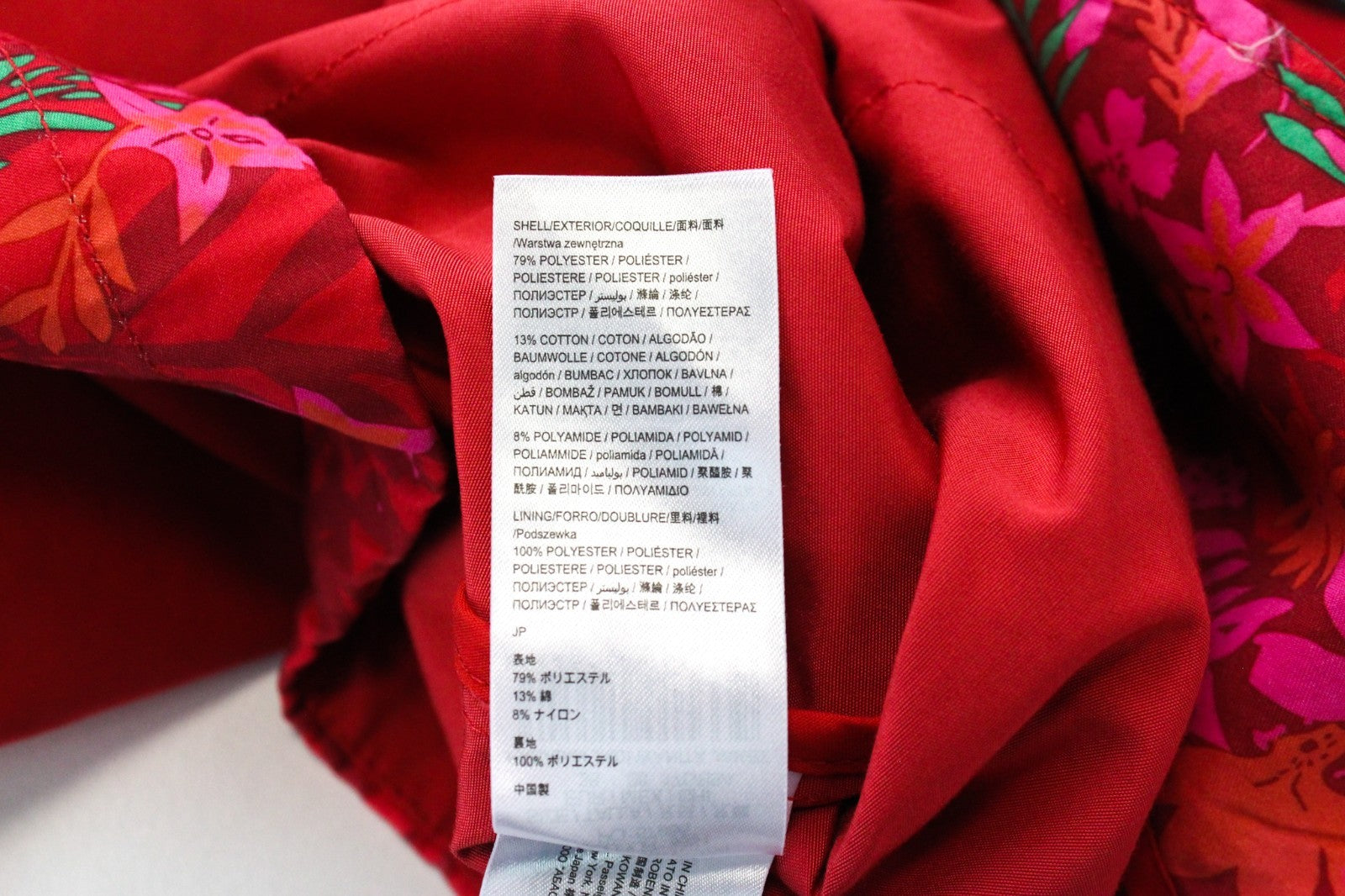 DESIGUAL Chaq Delphine Women Jacket 38 M Floral Patterned Mid-Length Colourful