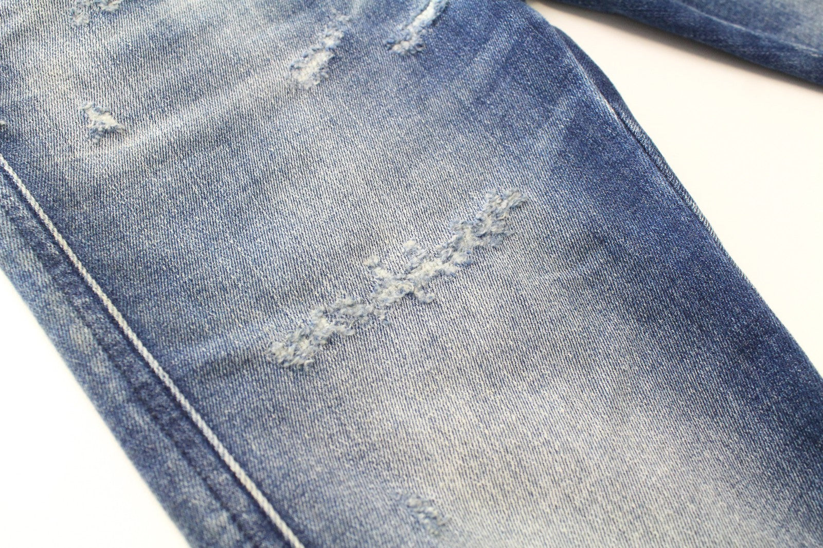 DIESEL D-Reeft-T 0870O Men Jeans W26 Skinny Boys Sweat Jogg Distressed Stained