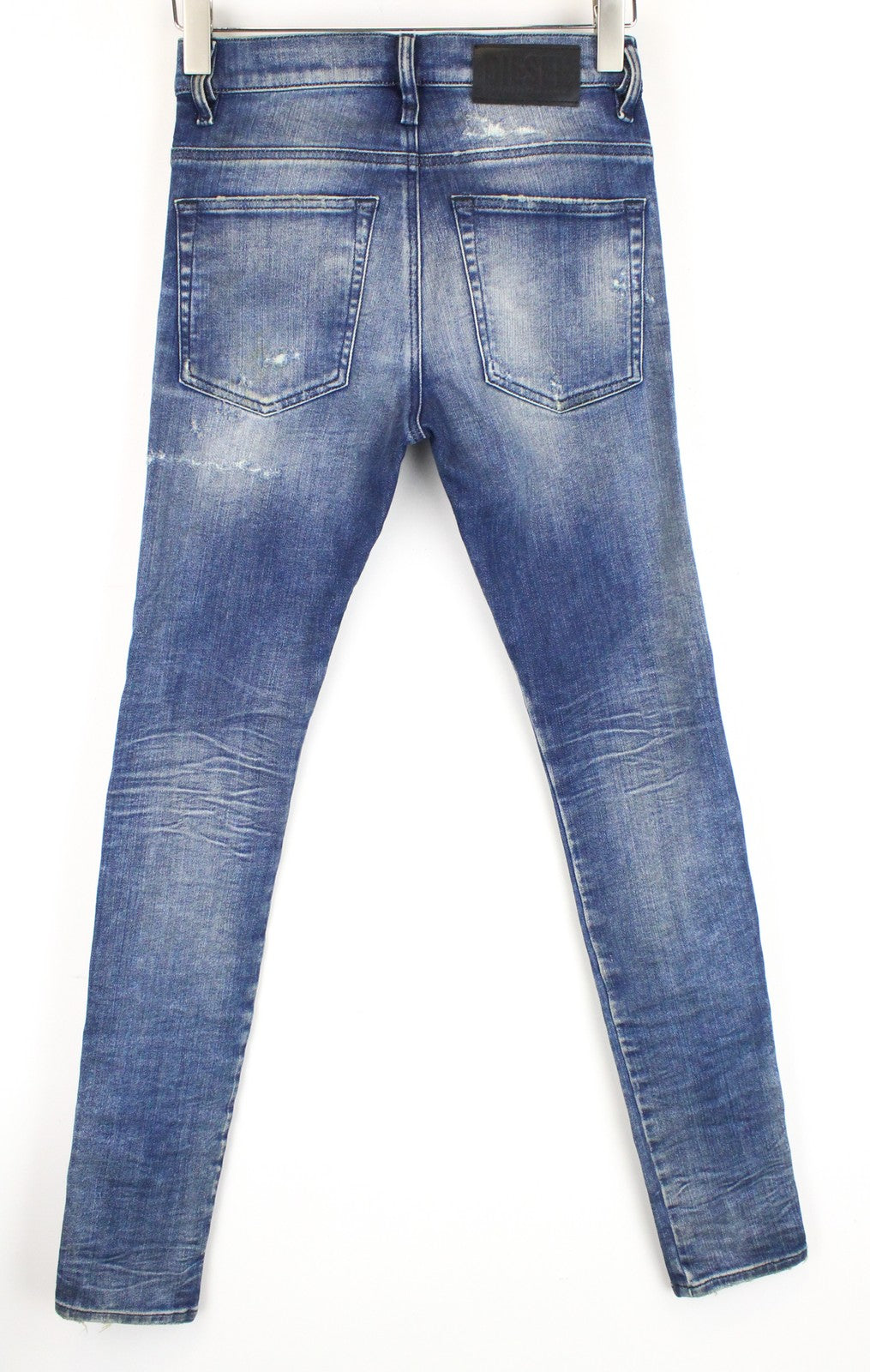 DIESEL D-Reeft-T 0870O Men Jeans W26 Sweat Jogg Skinny Boys Distressed Stained