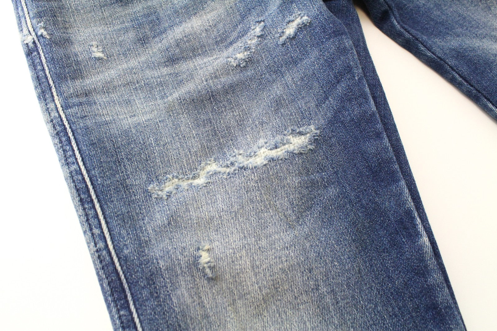 DIESEL D-Reeft-T 0870O Men Jeans W26 Boys Distressed Stained Sweat Jogg Skinny
