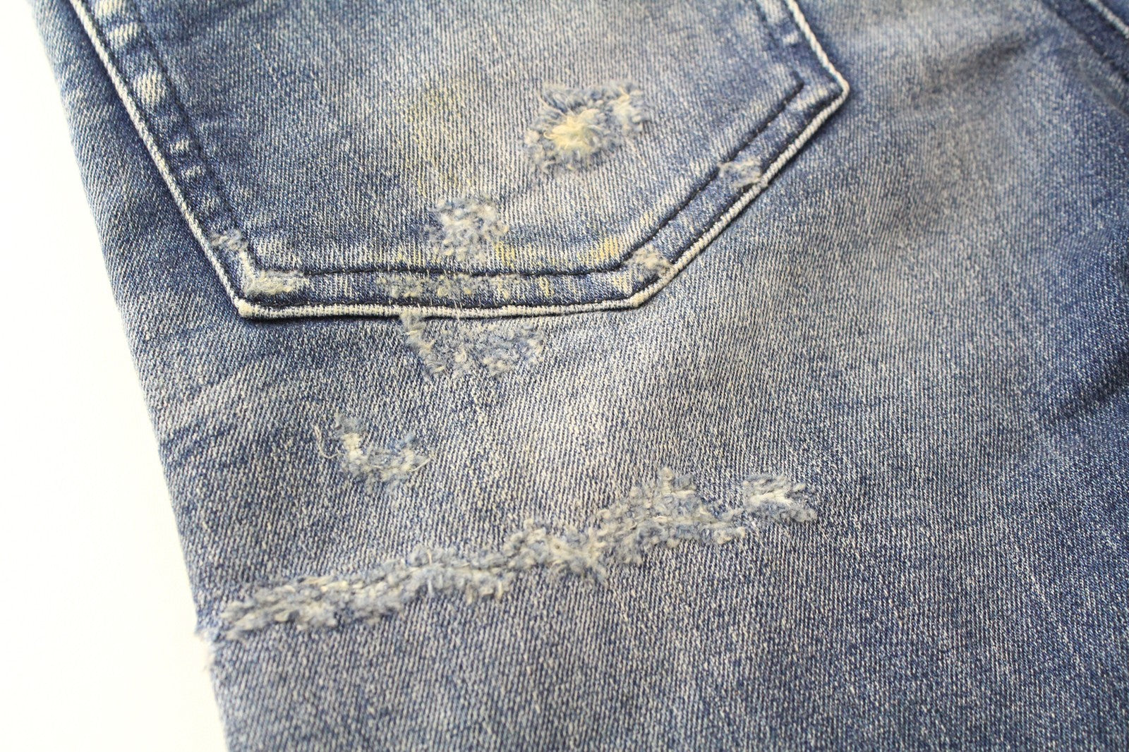 DIESEL D-Reeft-T 0870O Men Jeans W26 Boys Distressed Stained Sweat Jogg Skinny