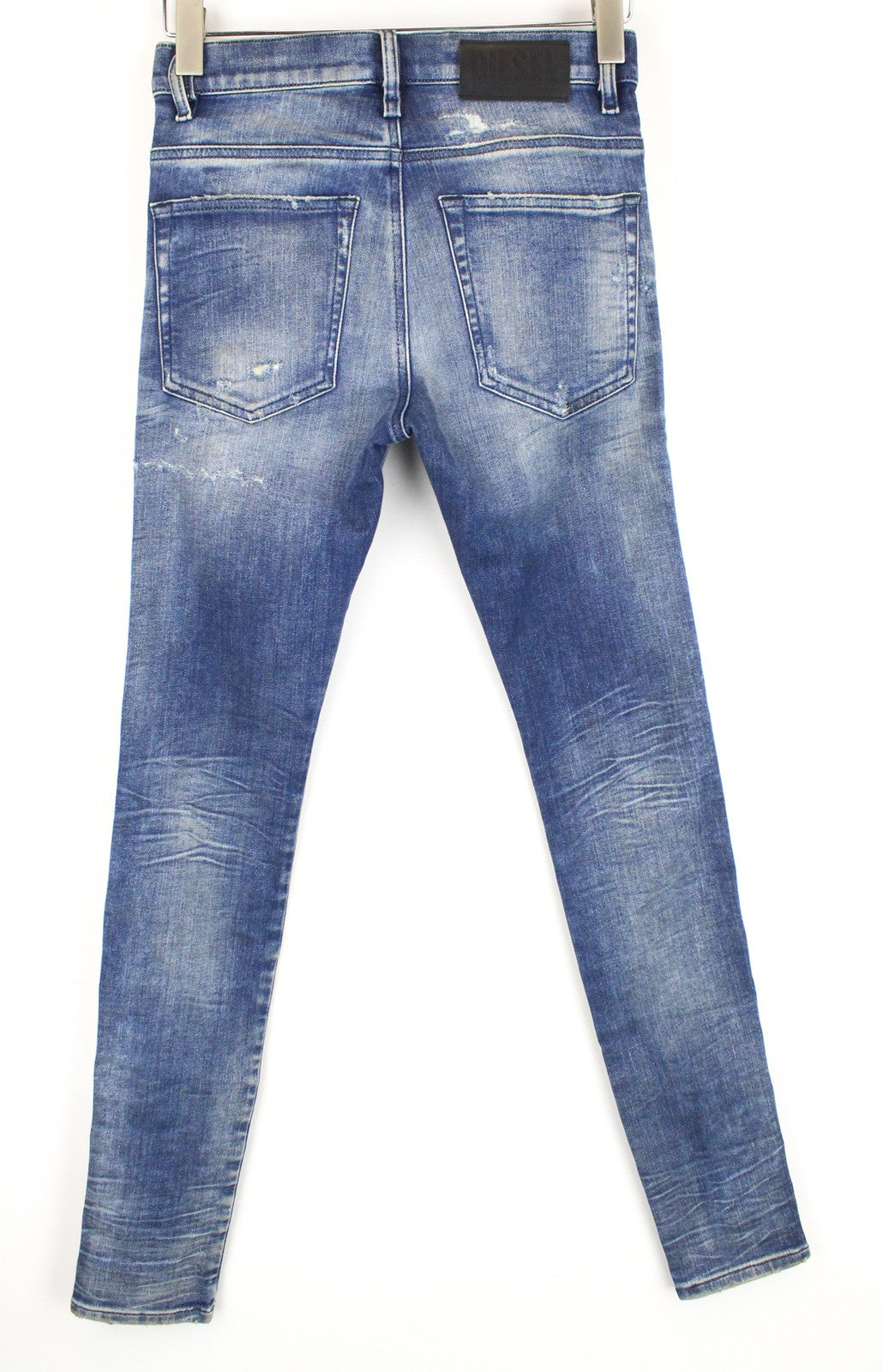 DIESEL D-Reeft-T 0870O Men Jeans W26 Boys Distressed Stained Sweat Jogg Skinny