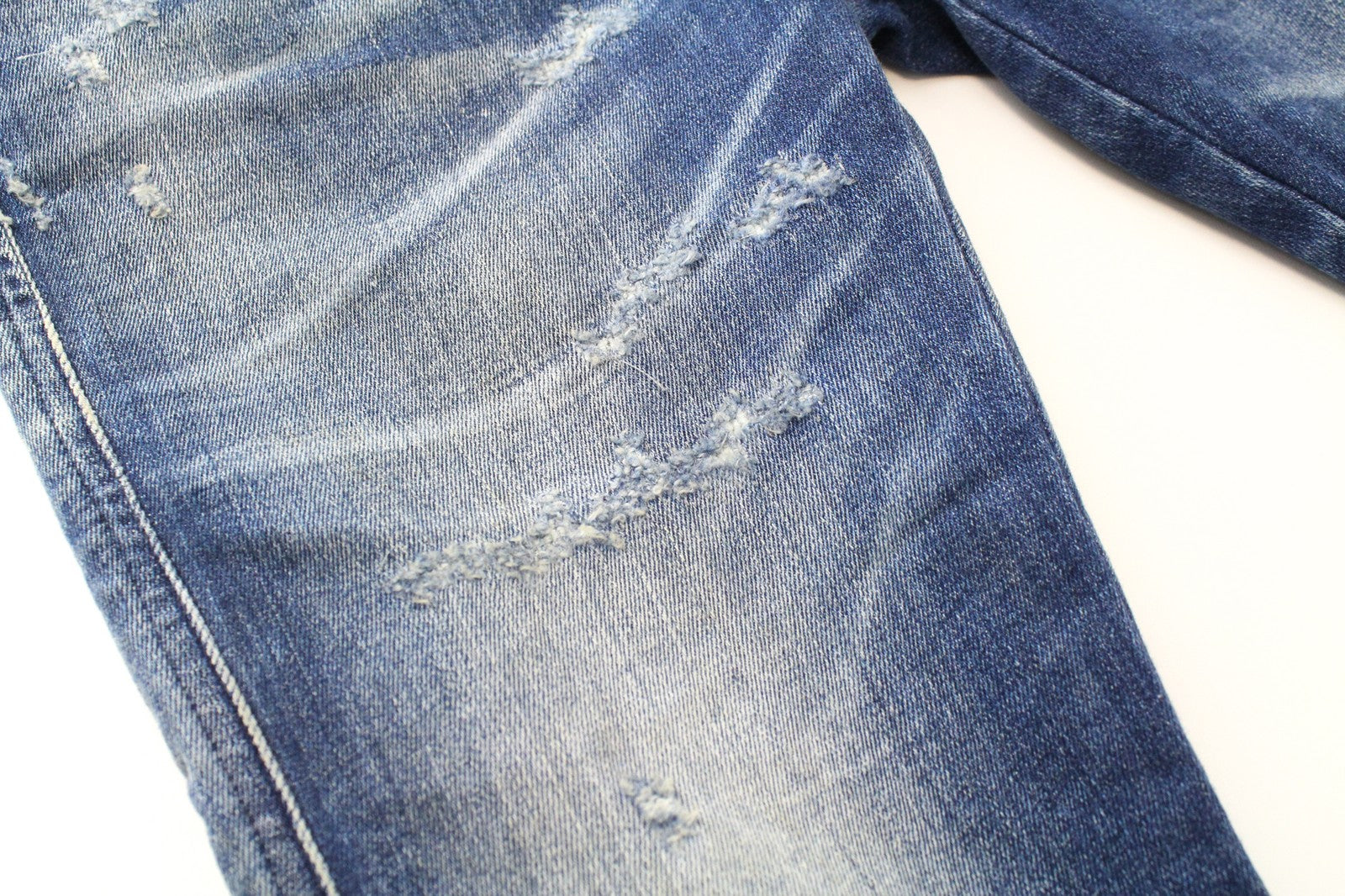 DIESEL D-Reeft-T 0870O Men Jeans W26 Stained Sweat Jogg Skinny Boys Aged Look