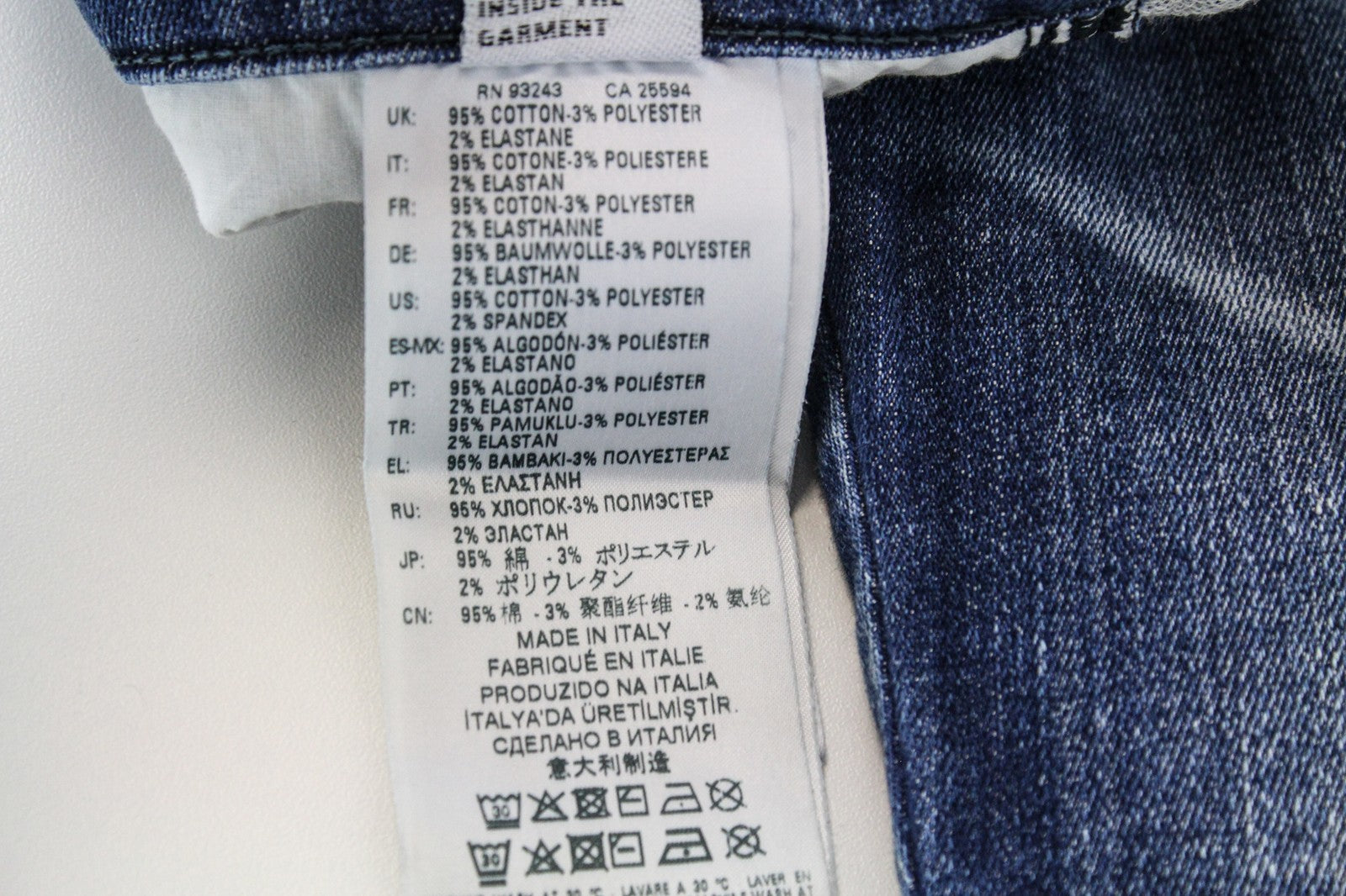 DIESEL D-Reeft-T 0870O Men Jeans W26 Stained Sweat Jogg Skinny Boys Aged Look