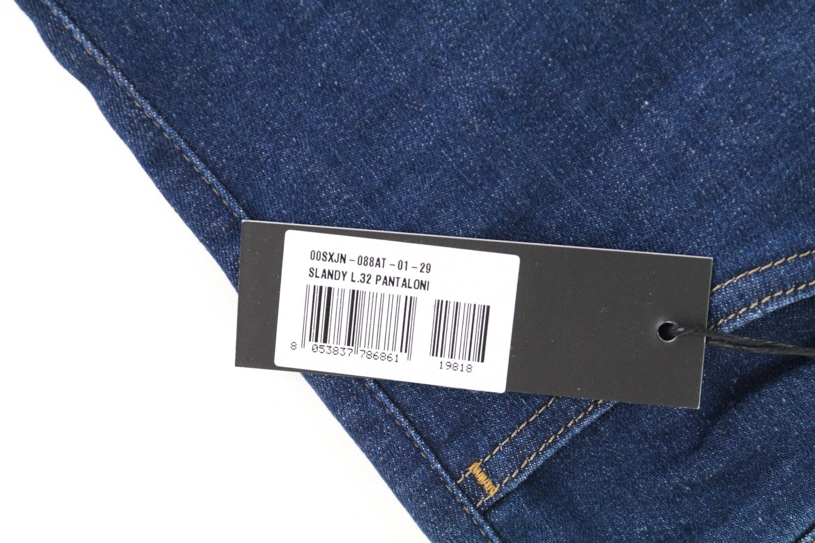 DIESEL Slandy 088AT Women Jeans W29/L32 Distressed Super Slim Skinny Fit Blue