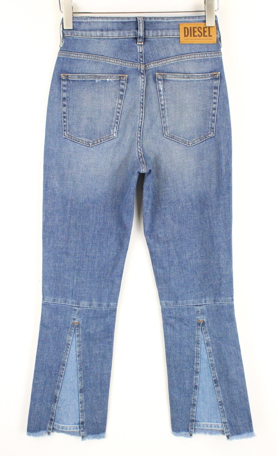 DIESEL D-Earlie 009HG Women Jeans W26/L32 Bootcut-Flare High Waisted Washed Out