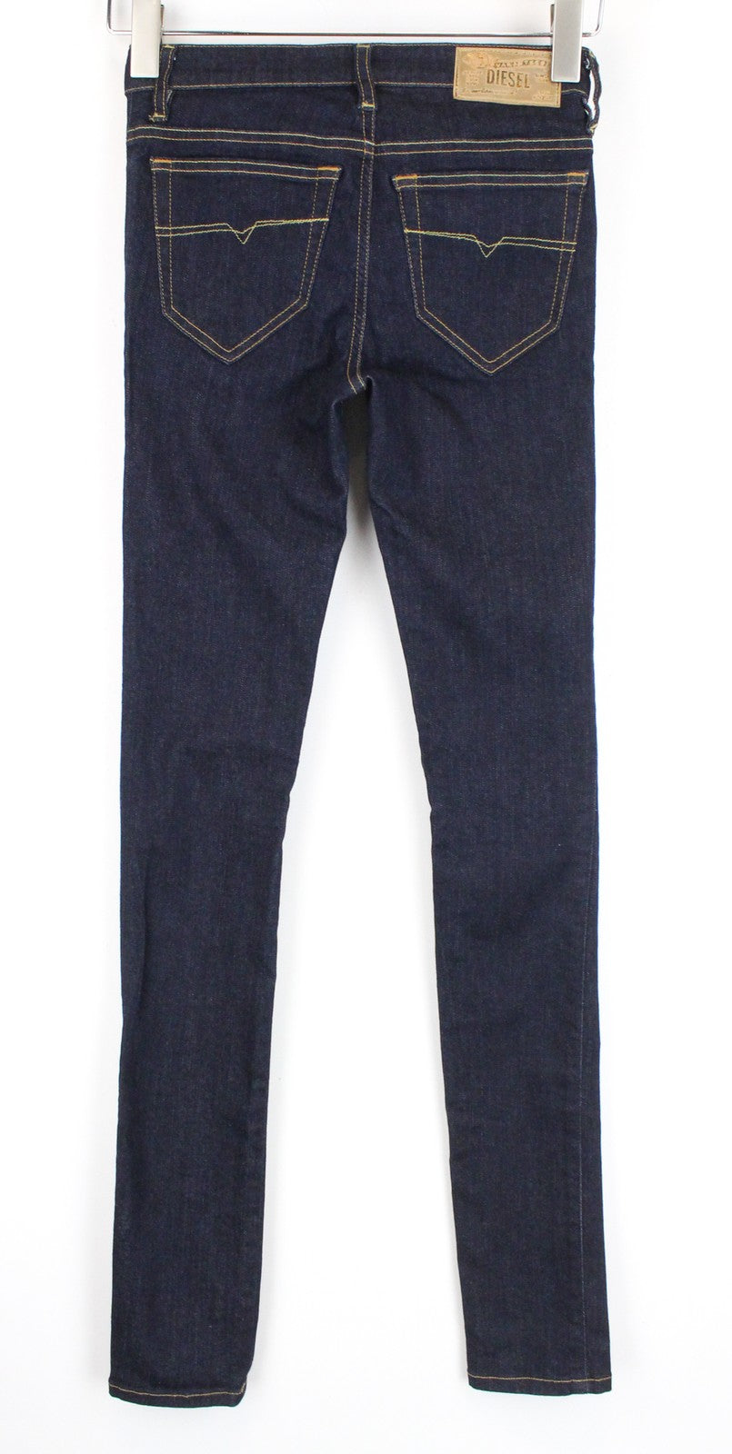 DIESEL Skinzee 0813C Women Jeans W24/L32 Dark Blue Super Slim Skinny Girls