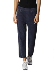 DIESEL Cosee-NE 0685Z Women Trousers W25 Sweat Jogg Boyfriend Fit Blue Pull-On