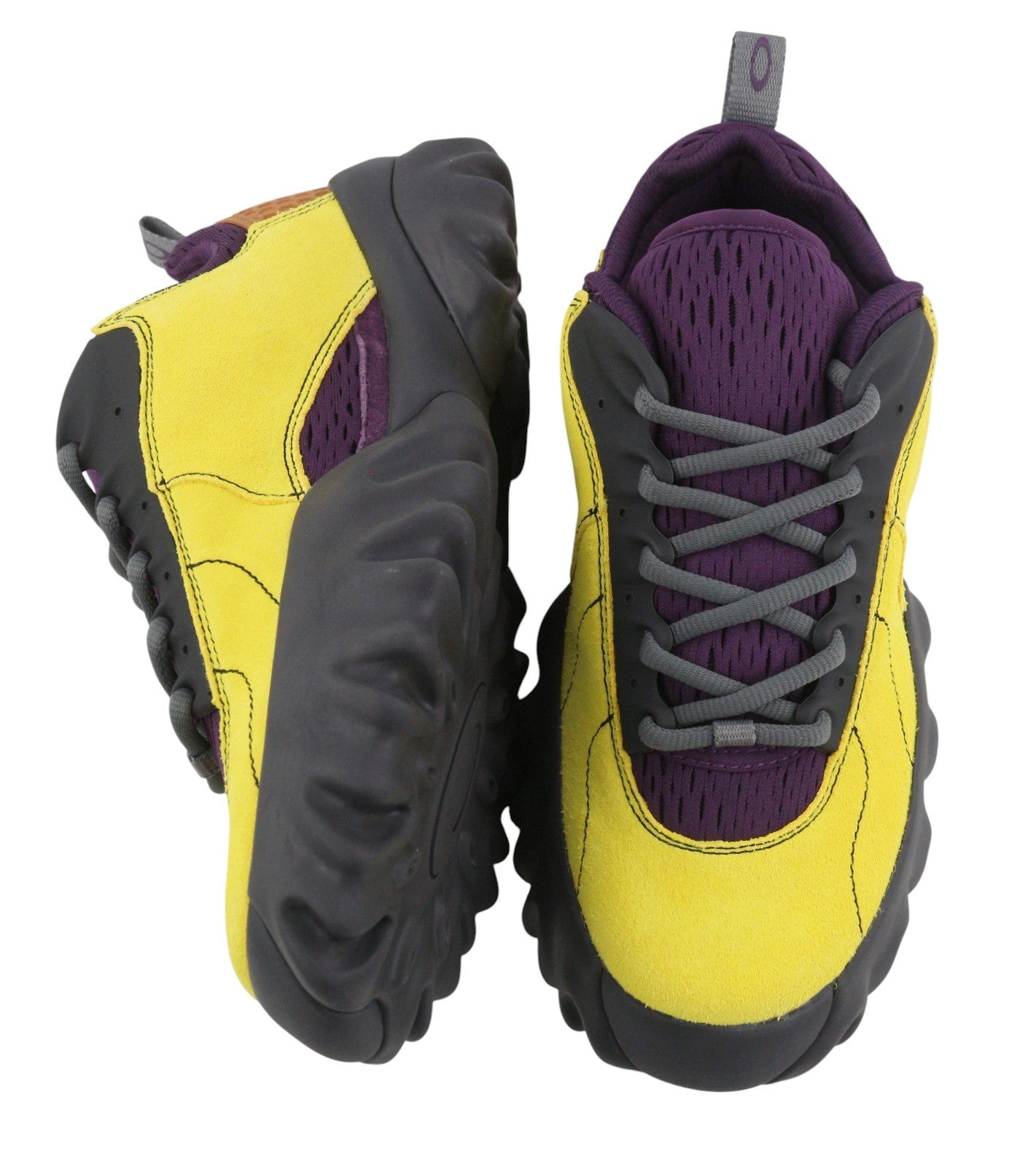 BRAIN DEAD x Oakley Factory Team Chop Saw Men Boots EU41 Lemon Plum Lace RRP189