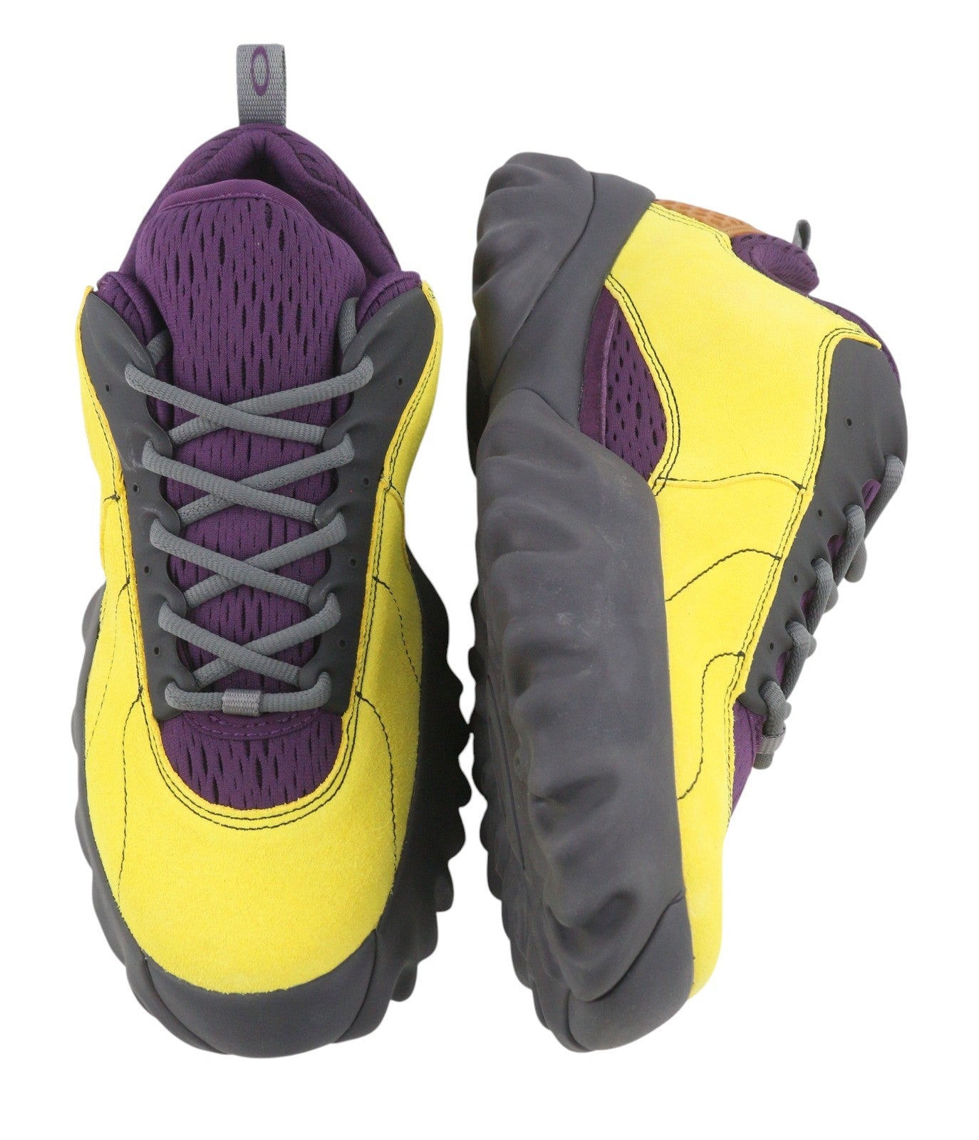 BRAIN DEAD x Oakley Factory Team Chop Saw Men Boots EU45 Lemon Plum Lace RRP189
