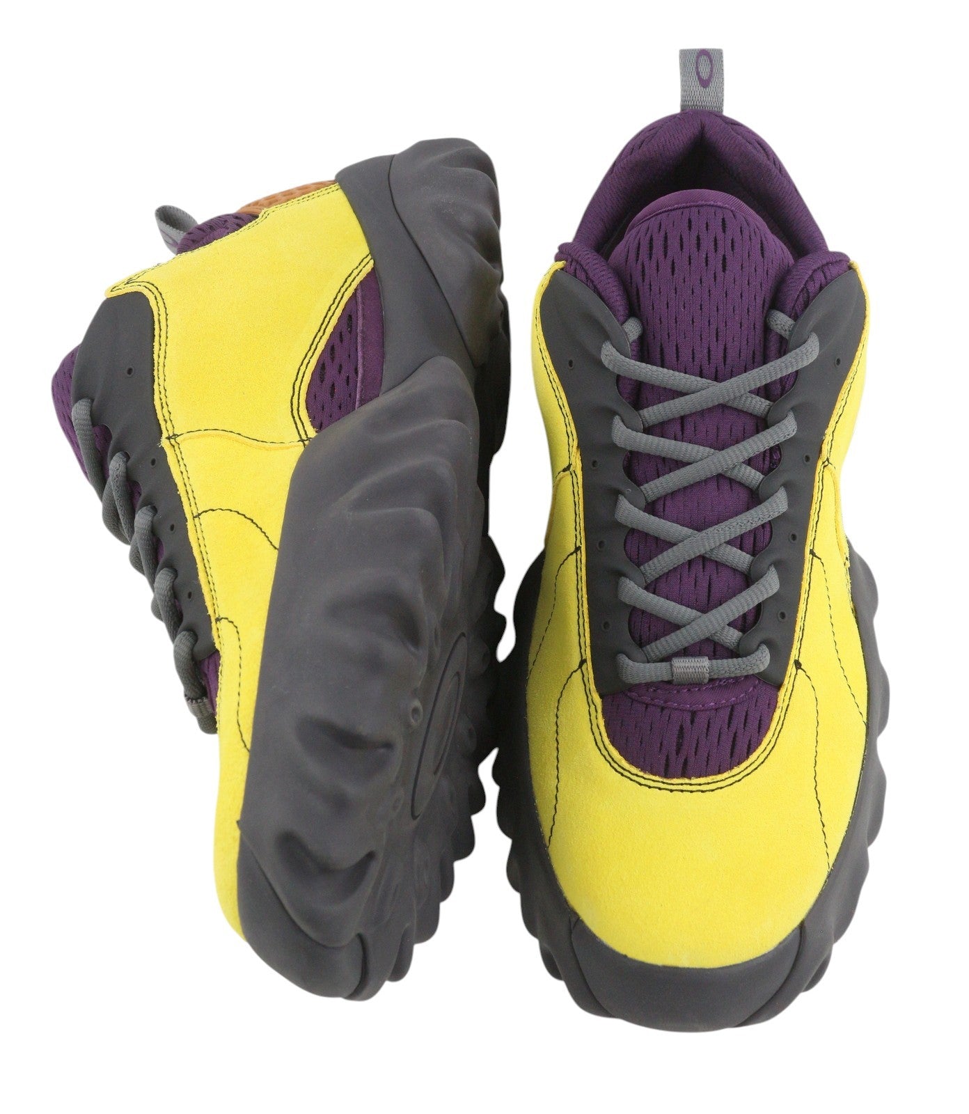 BRAIN DEAD x Oakley Factory Team Chop Saw Men Boots EU45 Lemon Plum Lace RRP189