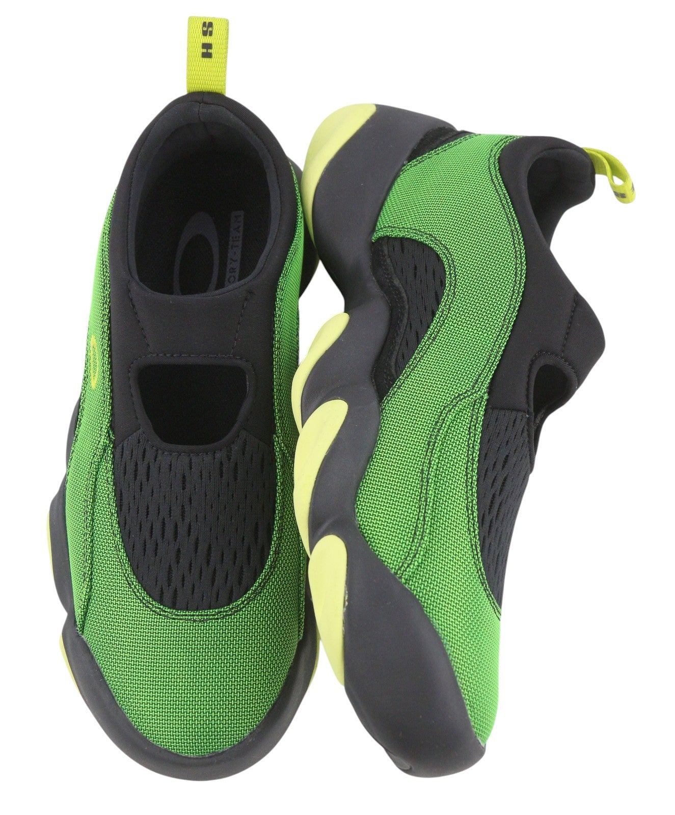 BRAIN DEAD x Oakley Factory Team Flesh Men Sandals EU42.5 Green Lemon Low Top