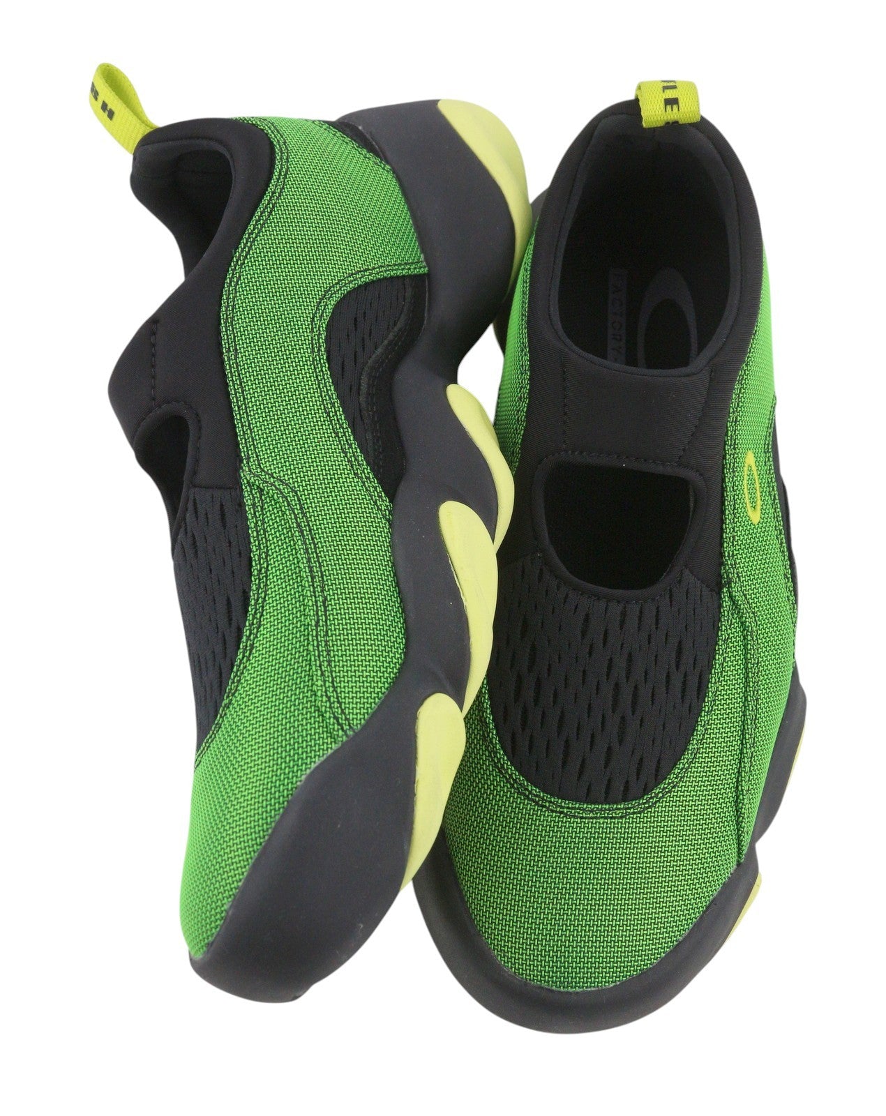 BRAIN DEAD x Oakley Factory Team Flesh Men Sandals EU42.5 Green Lemon Low Top