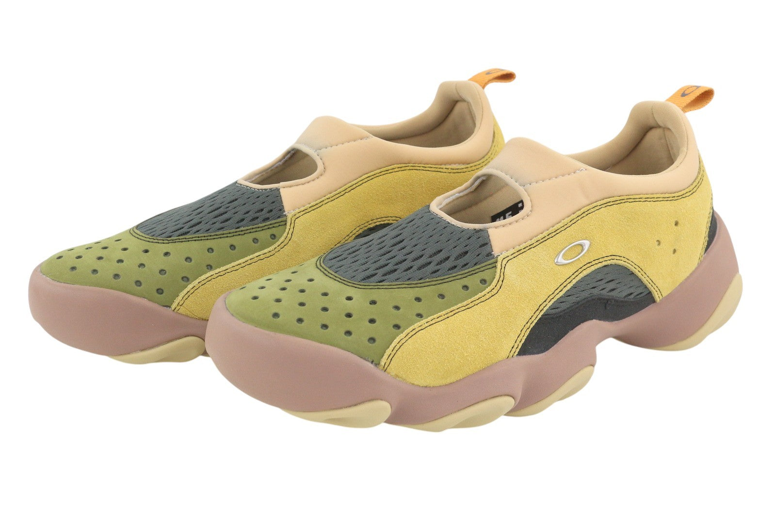 BRAIN DEAD x Oakley Factory Team Suede Flesh Men Sandals EU45.5 Whey Multi Slip