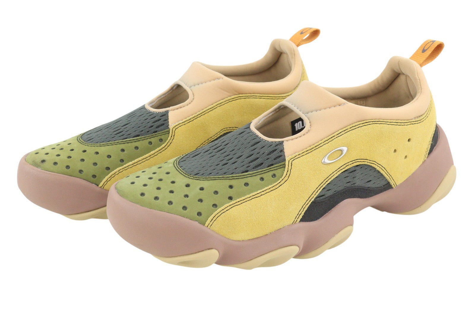 BRAIN DEAD x Oakley Factory Team Suede Flesh Men Sandals EU44 Whey Multi Low