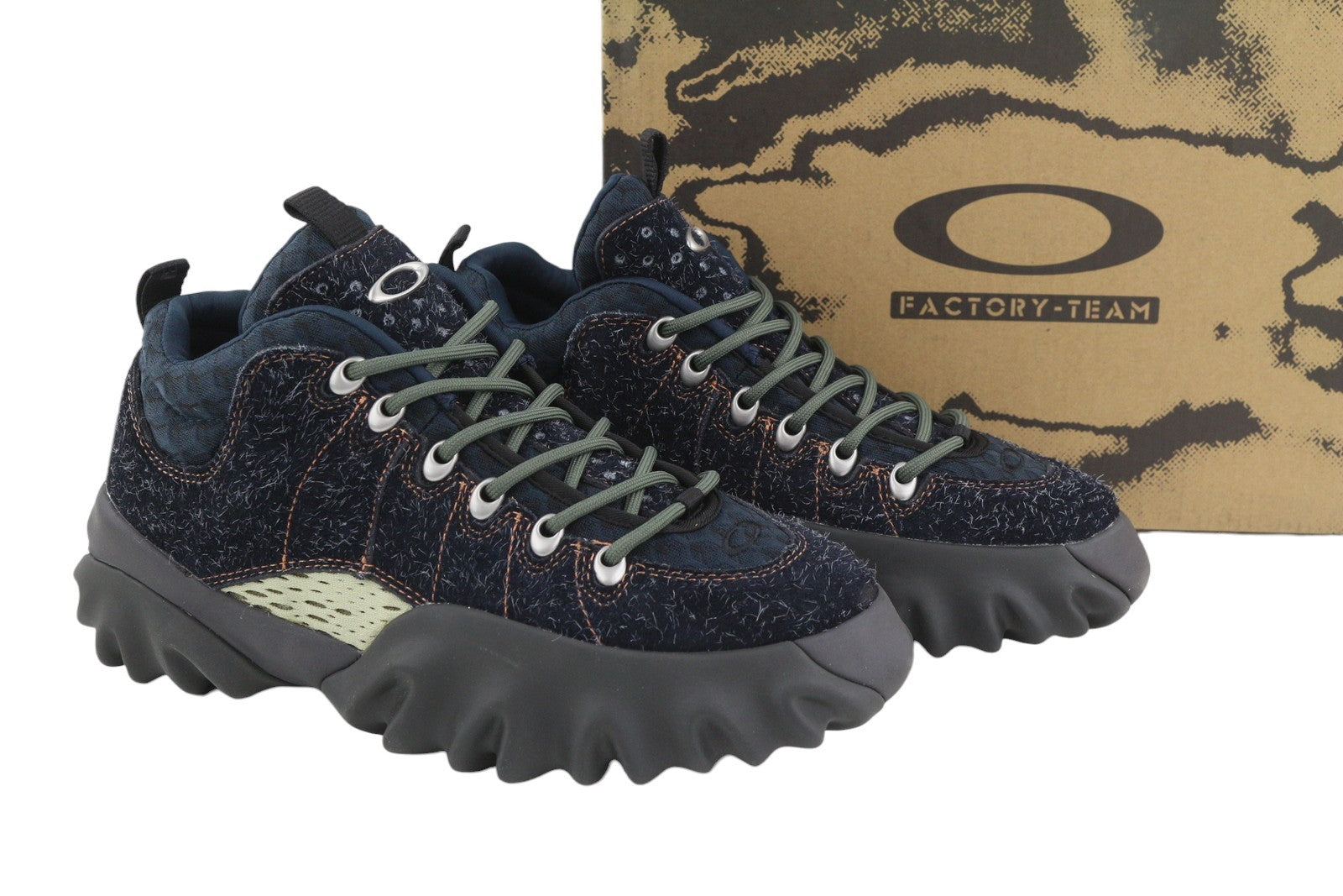 BRAIN DEAD x Oakley Factory Team Suede Edge Women Boots EU38.5 Hairy Graphite