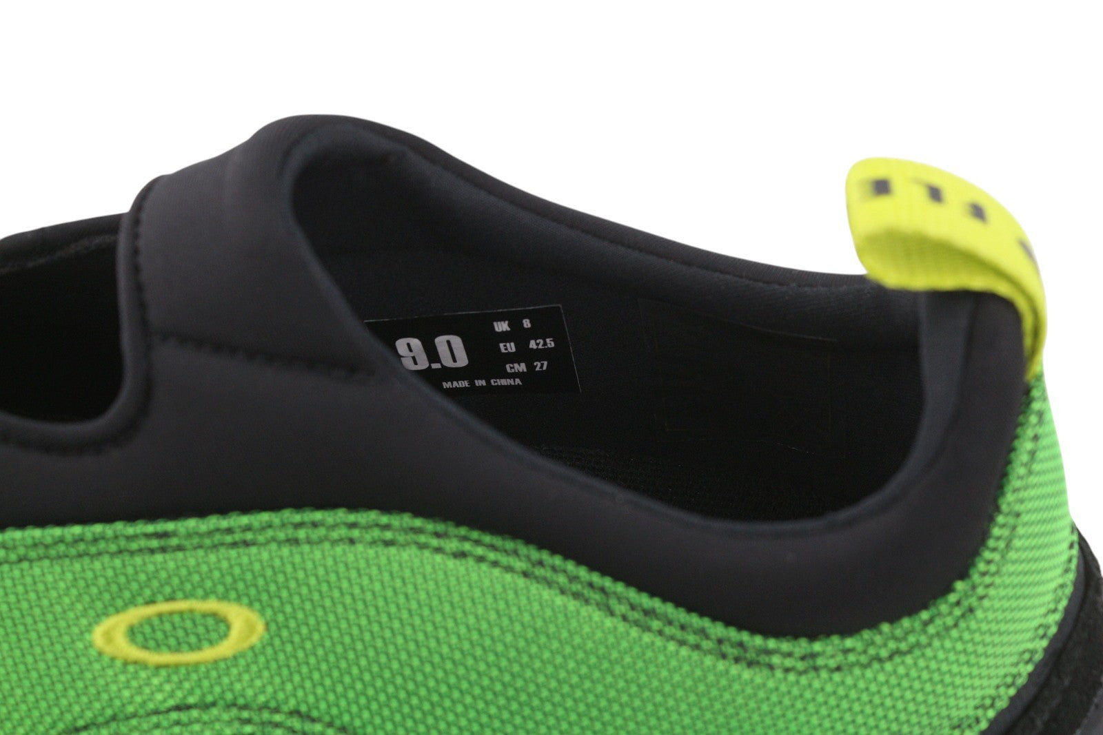 BRAIN DEAD x Oakley Factory Team Flesh Men Sandals EU42.5 Green Lemon Slip On