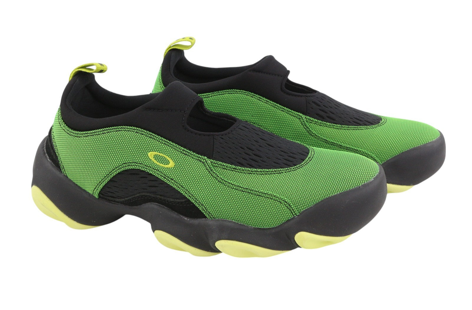 BRAIN DEAD x Oakley Factory Team Flesh Men Sandals EU42.5 Green Lemon Slip On