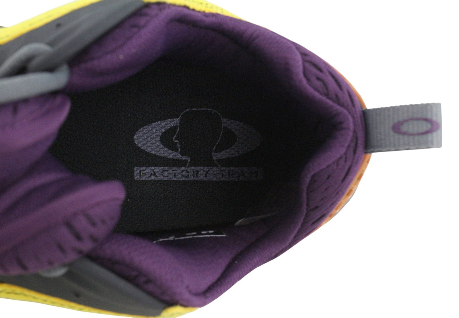 BRAIN DEAD x Oakley Factory Team Chop Saw Men Boots EU45 Lemon Plum Laced RRP189
