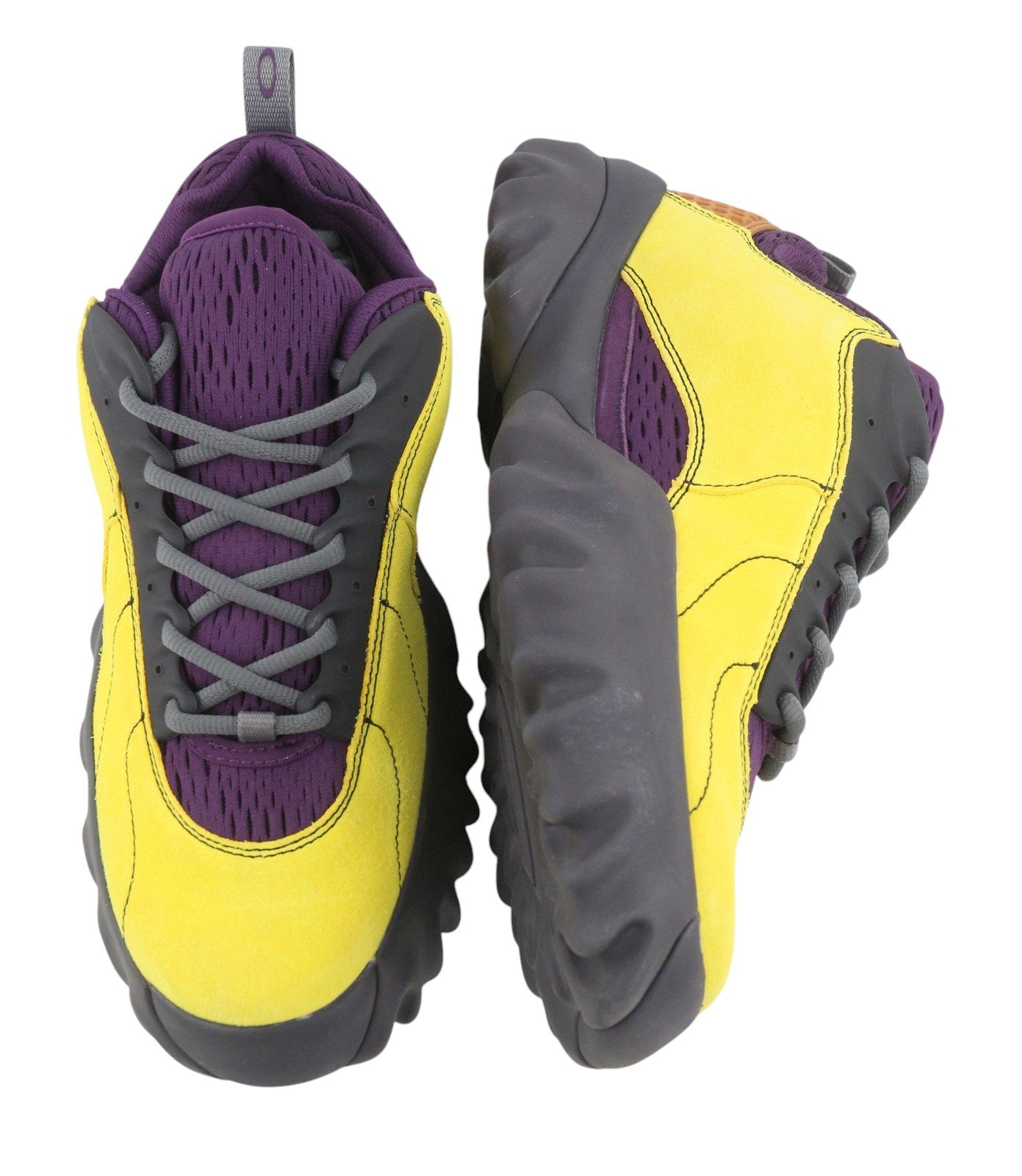 BRAIN DEAD x Oakley Factory Team Chop Saw Men Boots EU45 Lemon Plum Laced RRP189