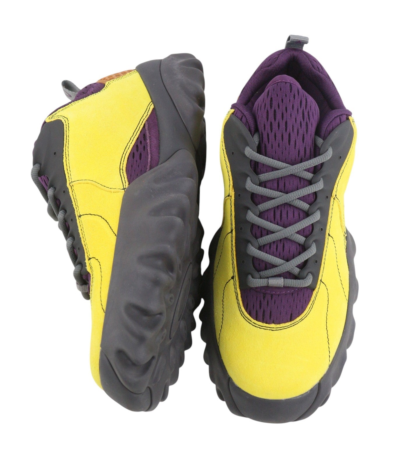 BRAIN DEAD x Oakley Factory Team Chop Saw Men Boots EU45 Lemon Plum Laced RRP189