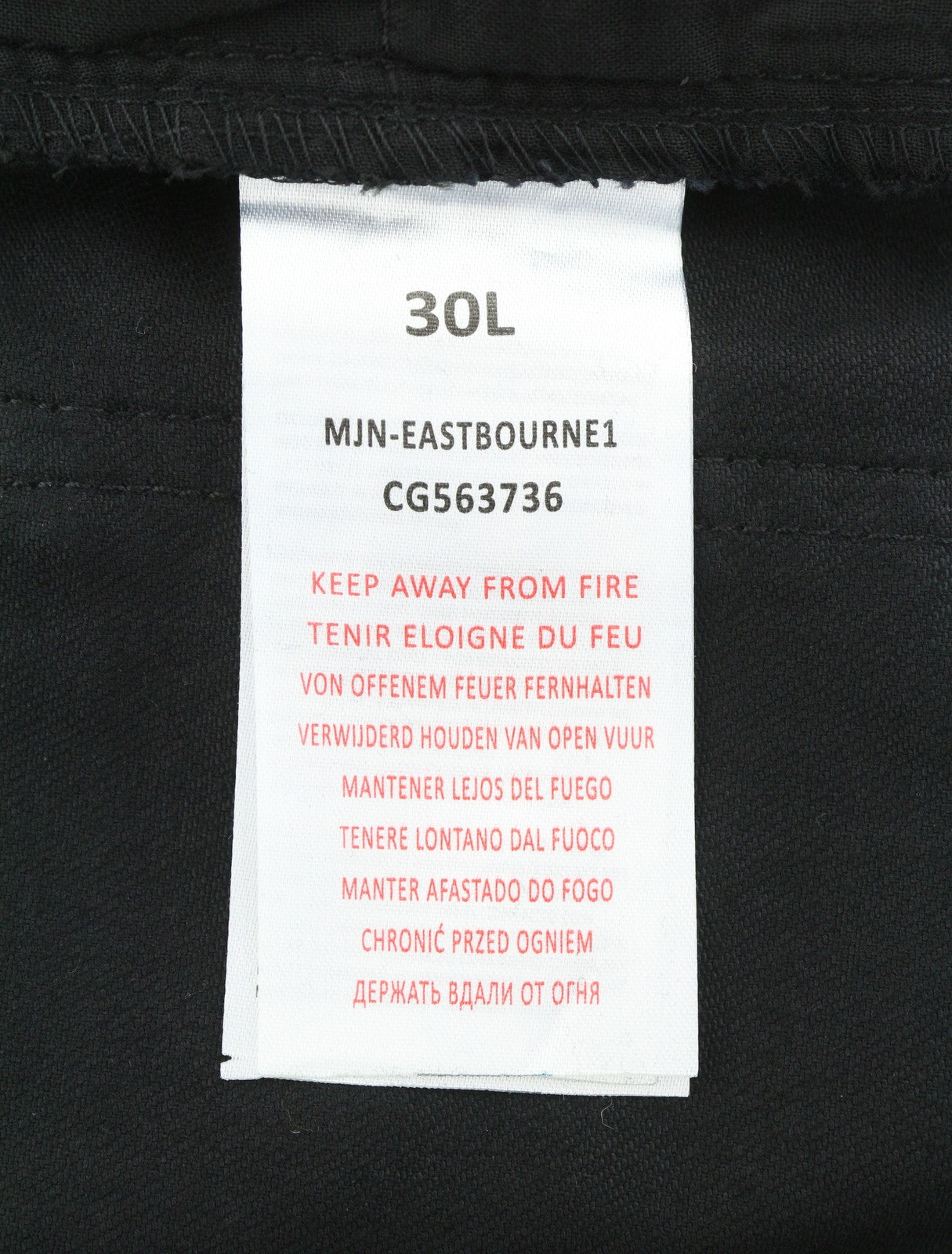 DENIM STUDIO Brave Soul Men Jeans W30 Black Button Fly Slim Fit Denim