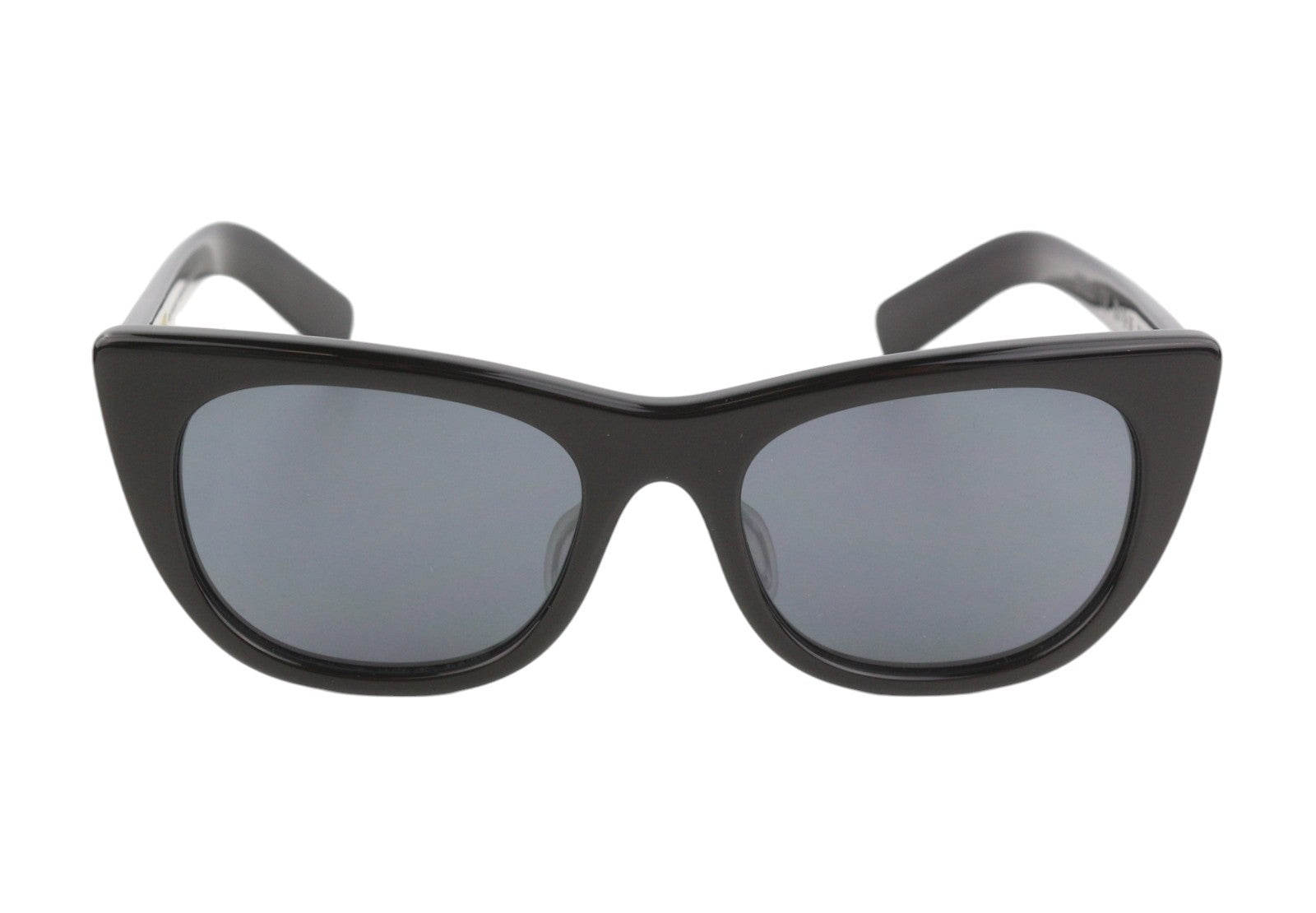 BRAIN DEAD Natto Black/Black Women Sunglasses OS UV Protection Tinted Cat Eye