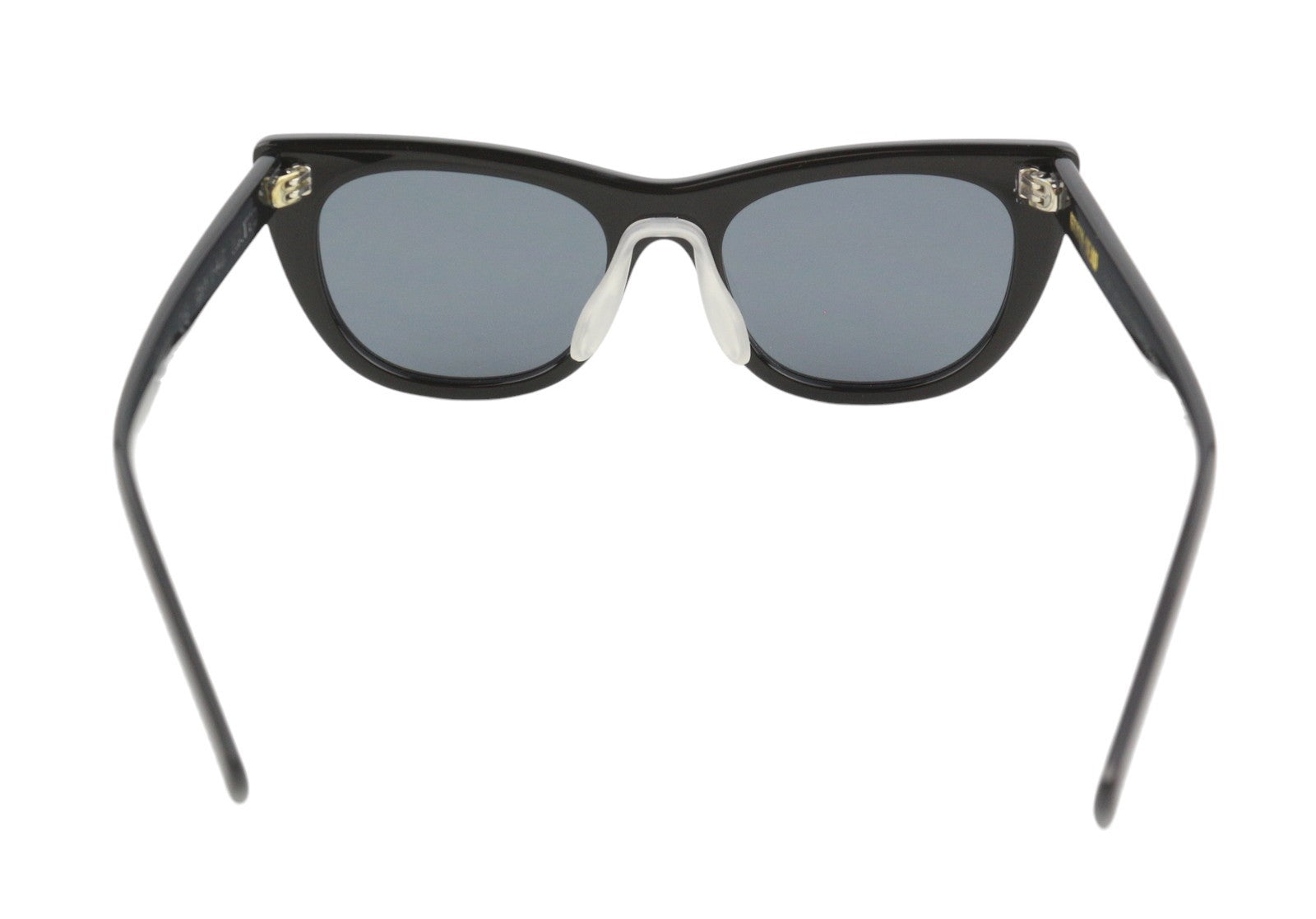 BRAIN DEAD Natto Black/Black Women Sunglasses OS UV Protection Tinted Cat Eye