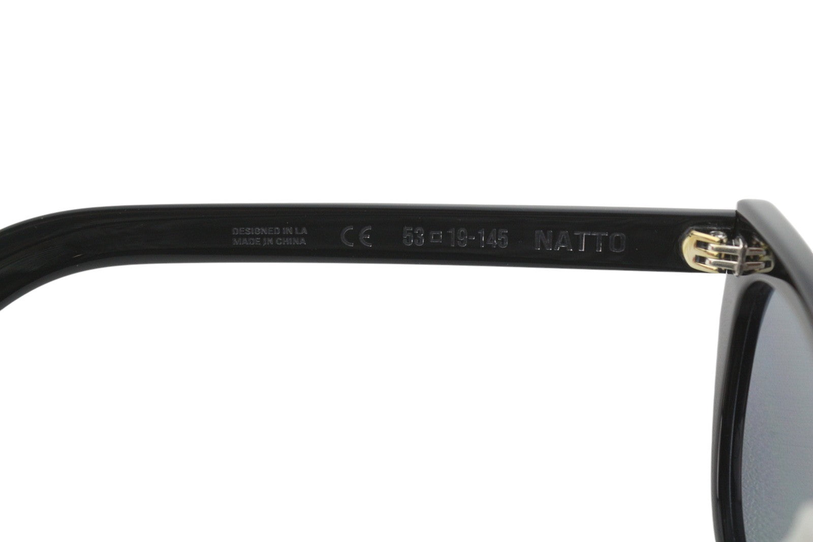 BRAIN DEAD Natto Black/Black Women Sunglasses OS UV Protection Tinted Cat Eye