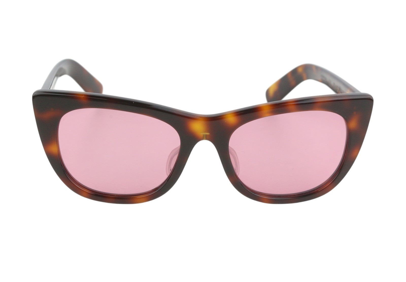 BRAIN DEAD Natto Brown Tortoise/Rose Women Sunglasses OS 100% UV Protection
