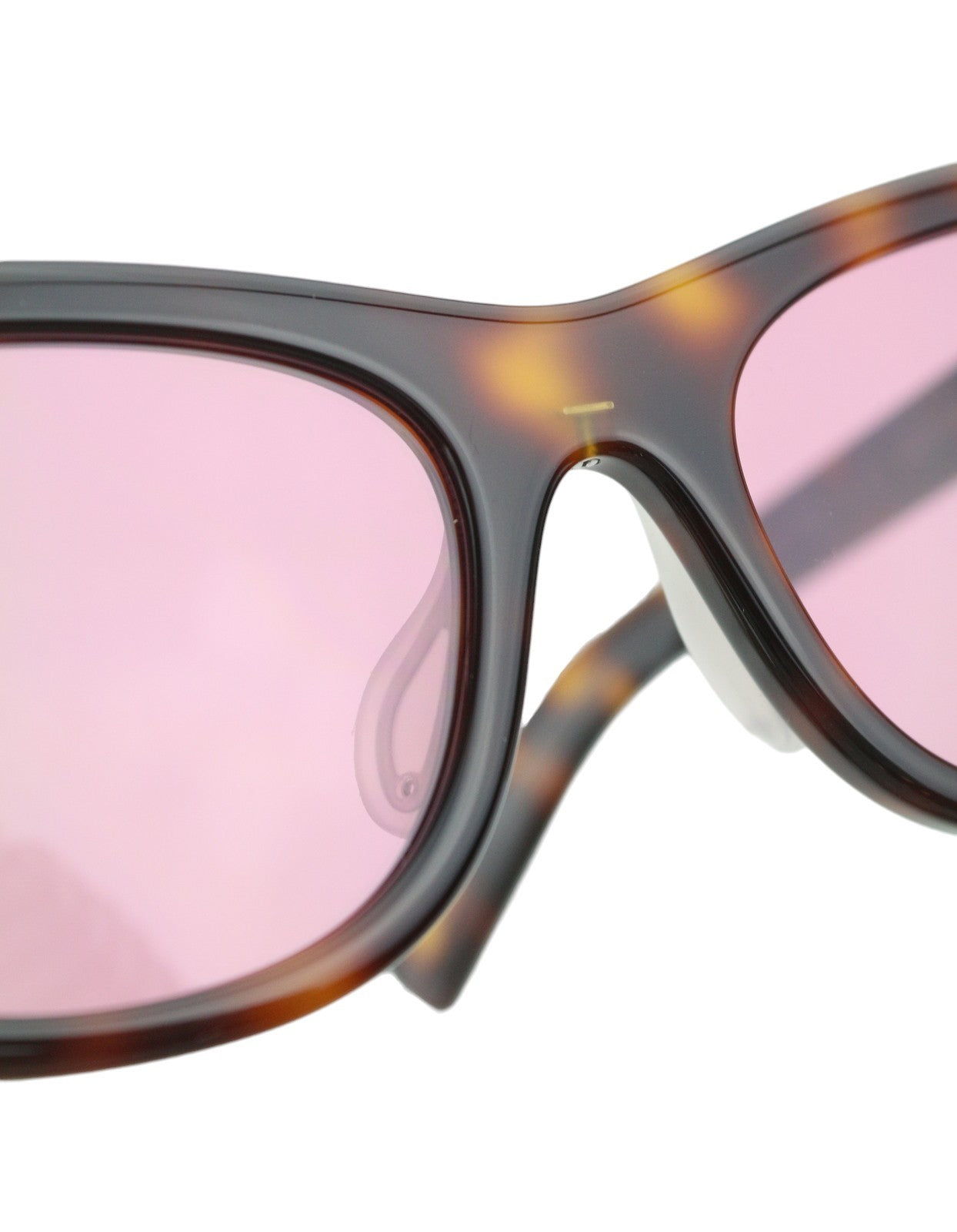 BRAIN DEAD Natto Brown Tortoise/Rose Women Sunglasses OS 100% UV Protection