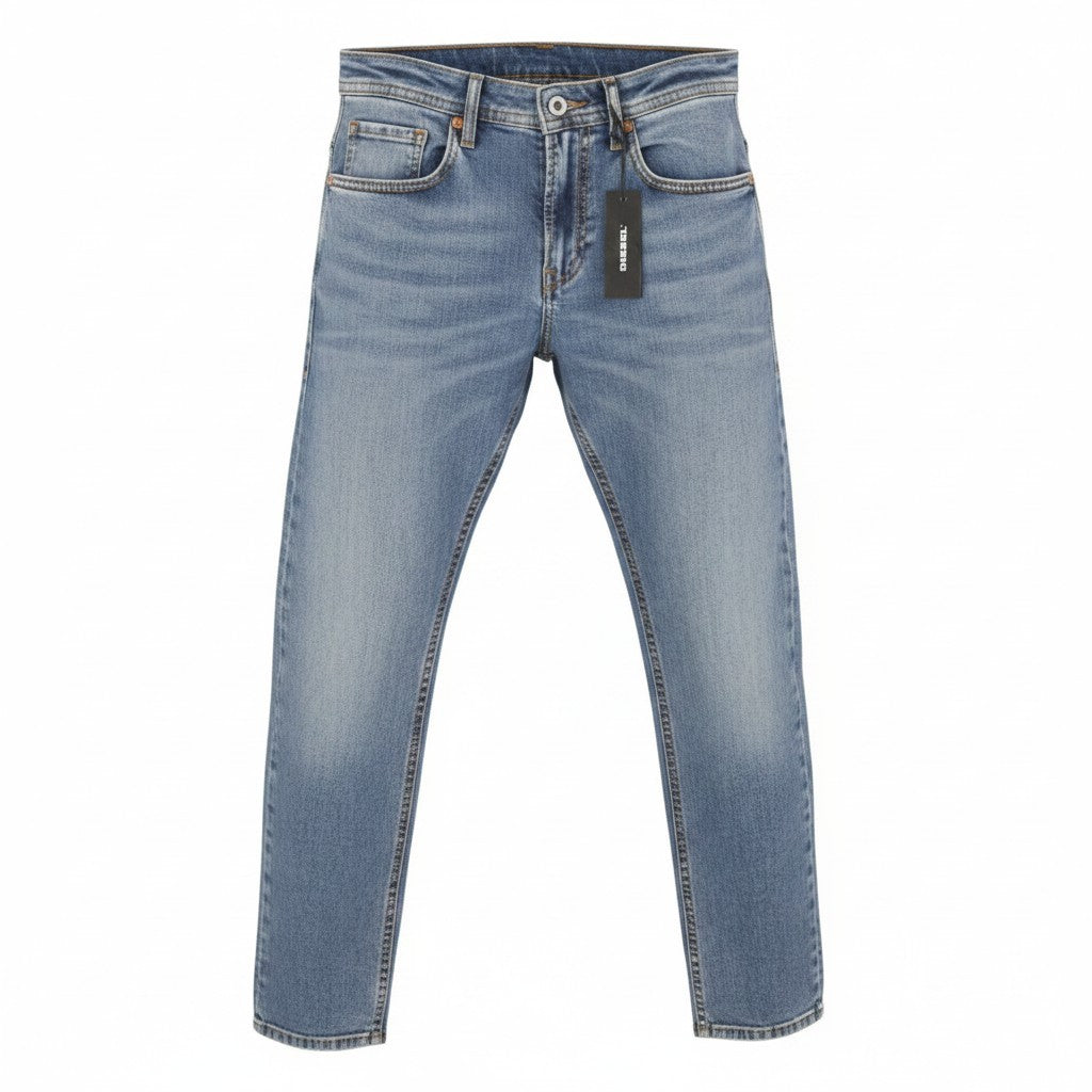 DIESEL Thommer 084UX Men Jeans W29/L32 Blue Faded Slim Skinny Fit Stretch
