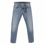 DIESEL Thommer 084UX Men Jeans W29/L32 Blue Faded Slim Skinny Fit Stretch