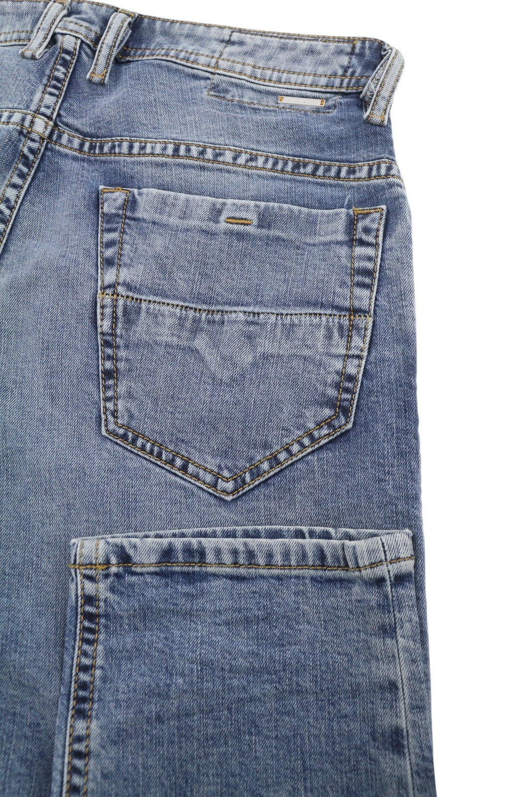 DIESEL Thommer 084UX Men Jeans W29/L32 Blue Faded Slim Skinny Fit Stretch