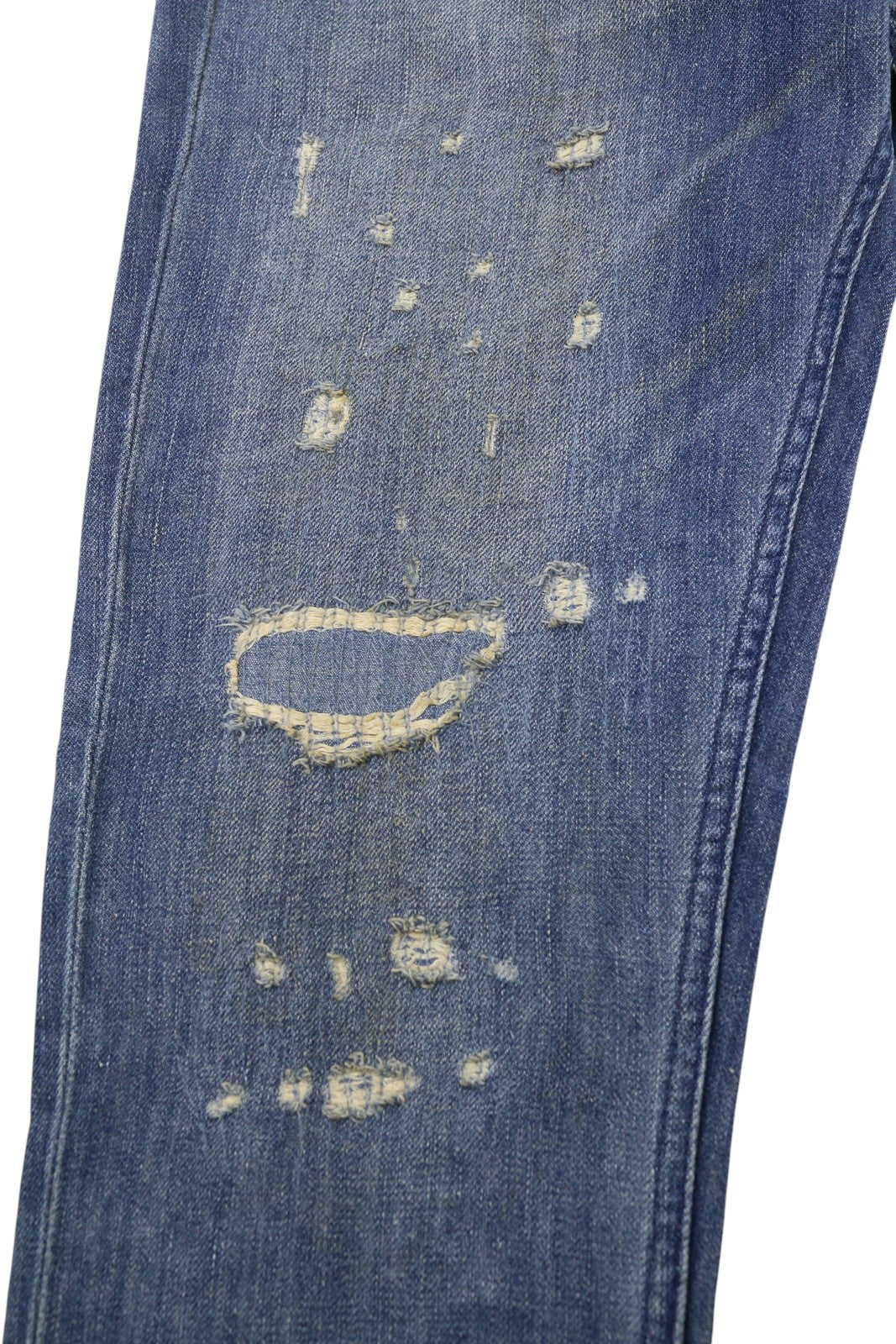 SCOTCH & SODA L'Adorable Boyfriend Women Jeans W25/L32 Blue Faded Distress