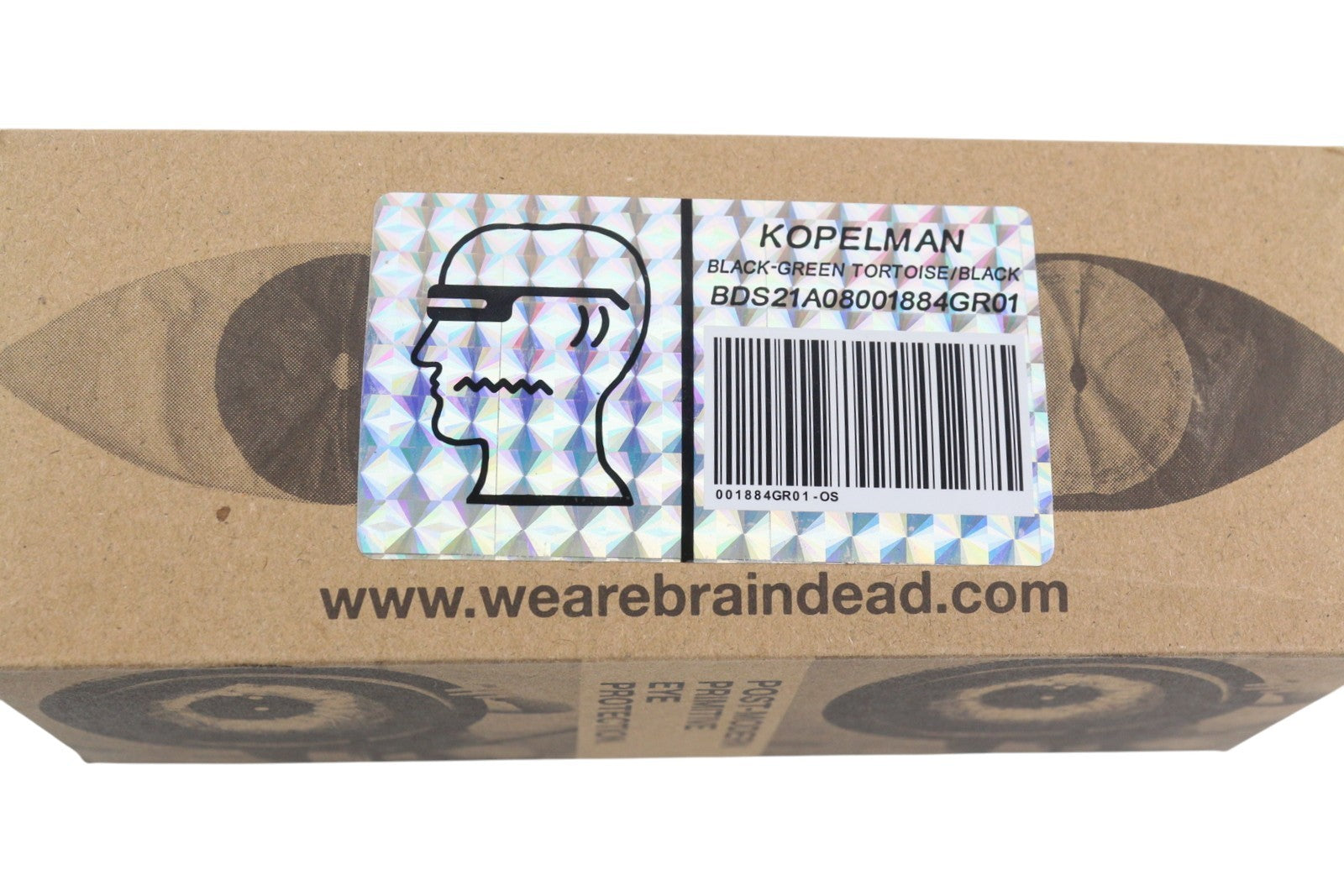 BRAIN DEAD Kopelman Black-Green Tortoise Men Sunglasses OS Patterned Unisex