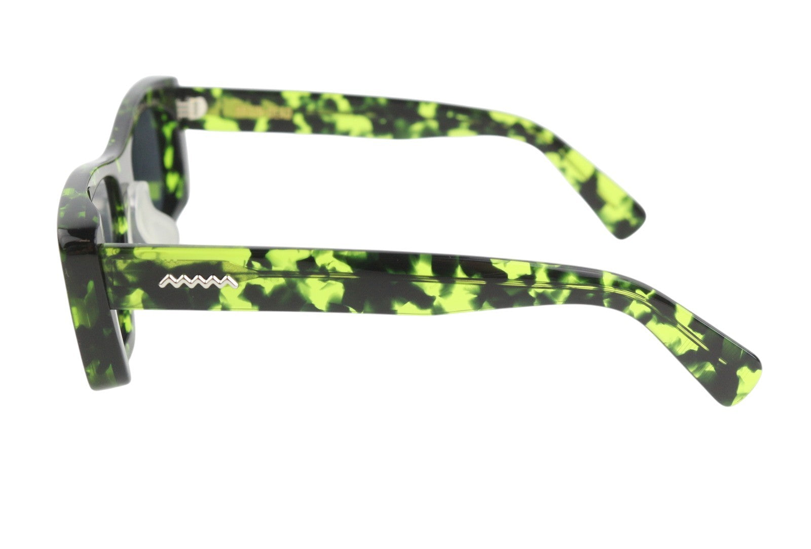 BRAIN DEAD Kopelman Black-Green Tortoise Men Sunglasses OS Patterned Unisex