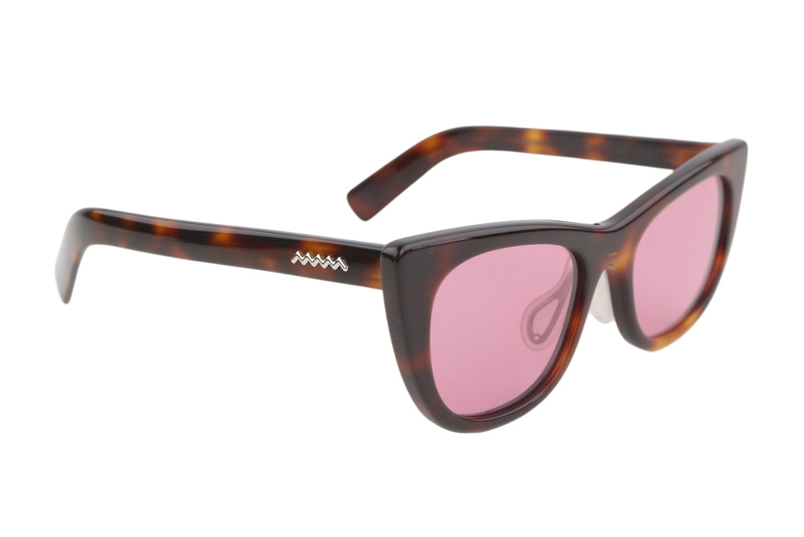 BRAIN DEAD Natto Brown Tortoise/Rose Women Sunglasses OS UV Protection Tinted