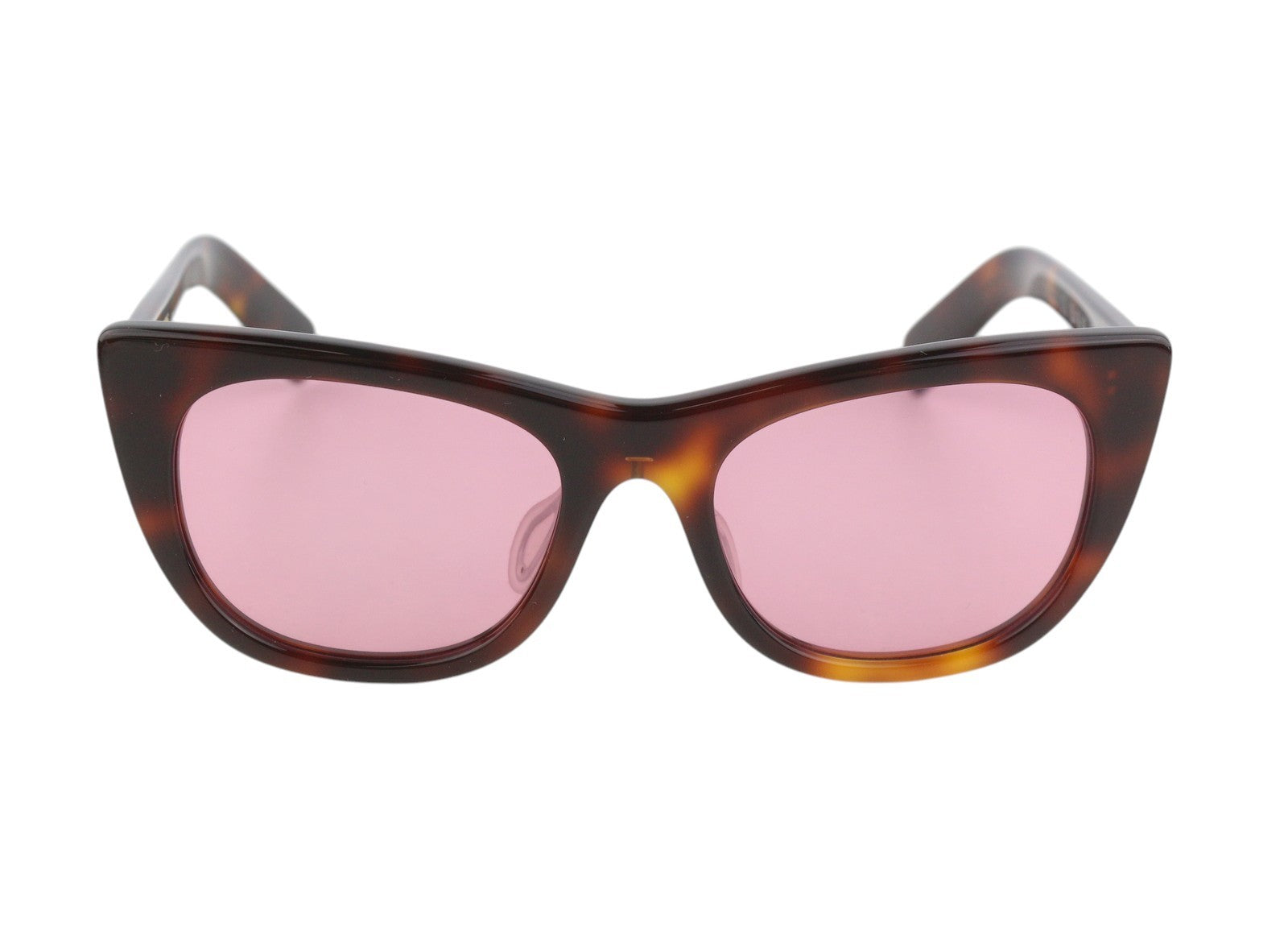BRAIN DEAD Natto Brown Tortoise/Rose Women Sunglasses OS UV Protection Tinted