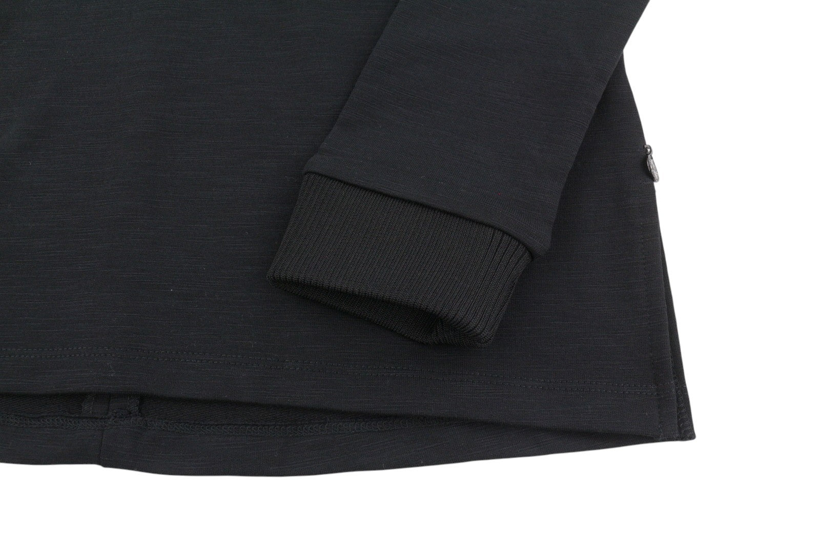 MAISON SCOTCH Women Dress XS Black Cut-Out Details Crew Long Sleeved