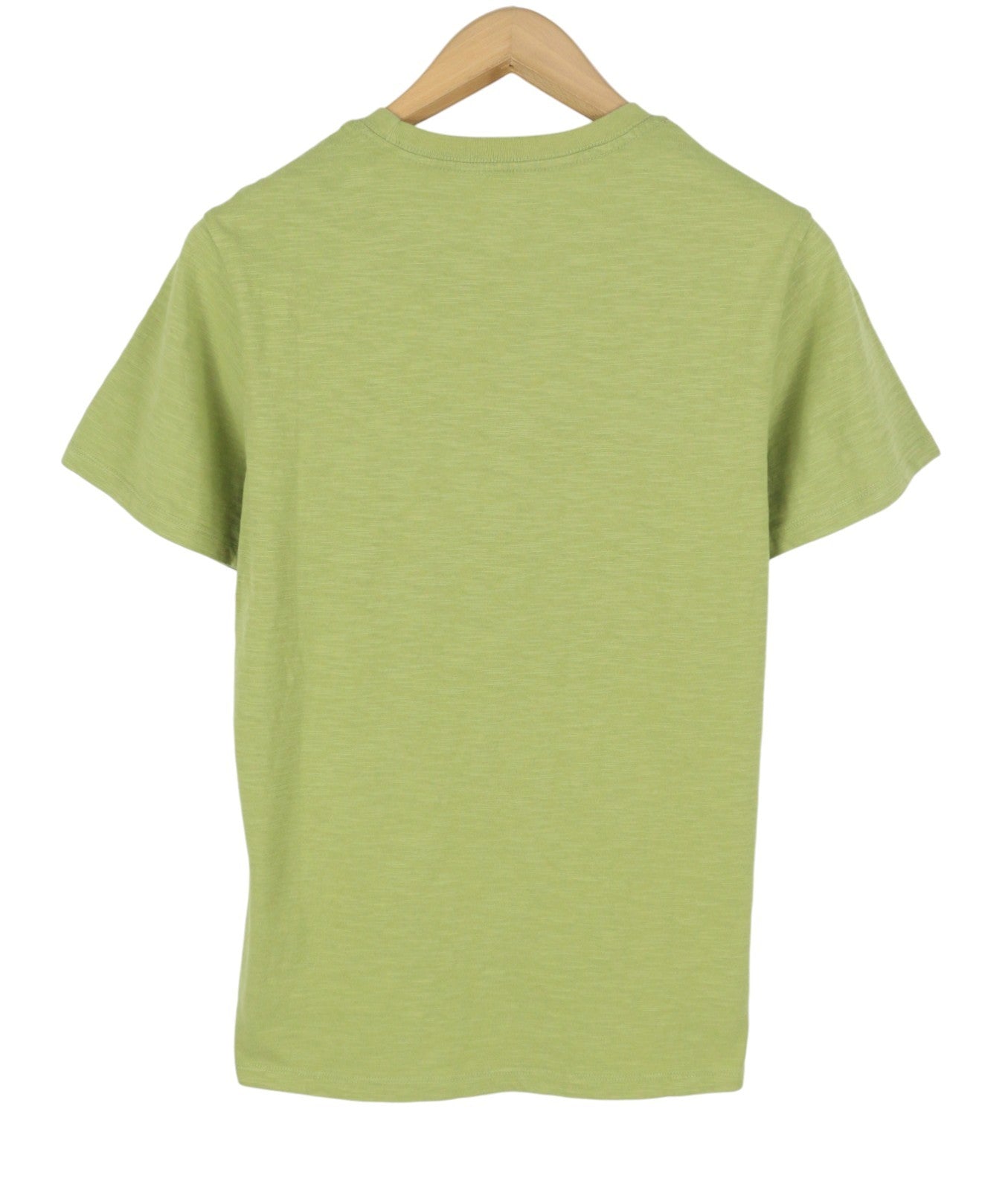 LEVI'S Standard Men T-Shirt XS Green Melange Crew Neck Tricot Short Sleeve