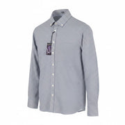 STATE OF ART Regular Fit Men Shirt S Blue Patterned Button Down Collar Casual