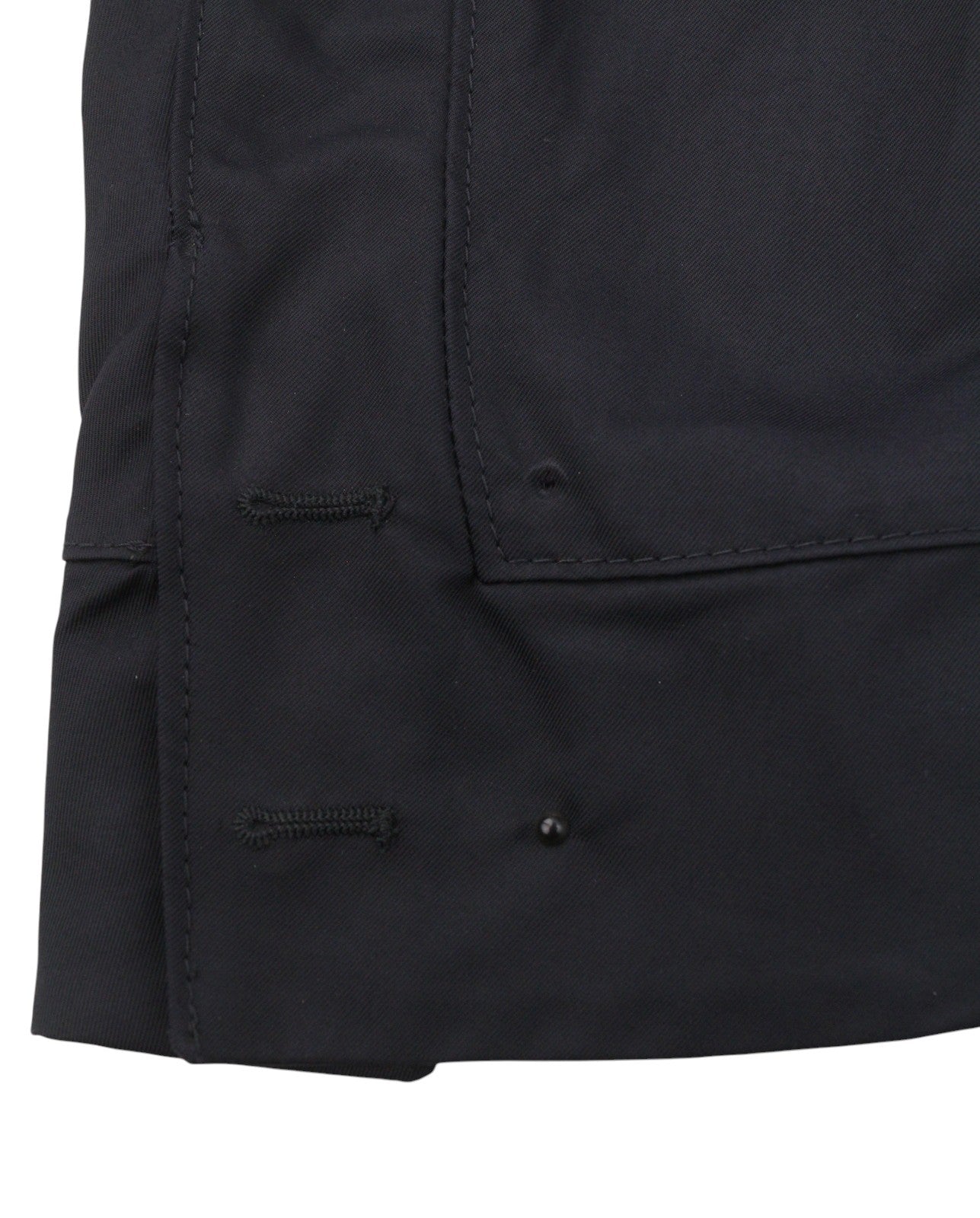 RICHMOND Women Jacket UK16 L Black Patch Pockets High Neck Full Zip Lightweight