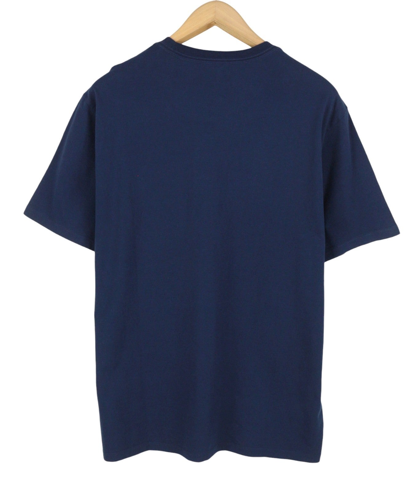 LEVI'S Standard Men T-Shirt XL Dark Blue Tricot Cotton Crew Neck Short Sleeve