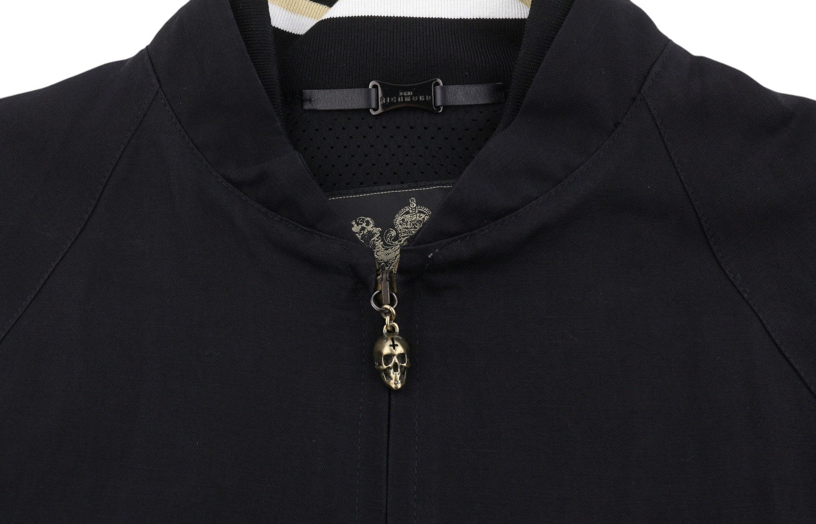 JOHN RICHMOND Women Jacket UK16 L Black Linen Blend Full Zip Lightweight Bomber