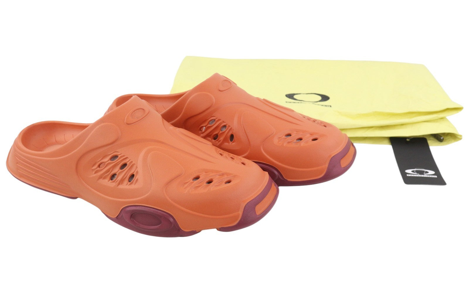 OAKLEY Factory Team x Brain Dead Paguro Slide Men Slippers EU43 Rust Square Toe