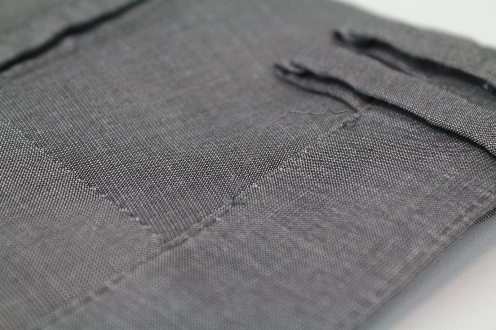 RICHMOND Men Trousers 48 Grey Zip-Fly Plain Chino Styled Classic Pocketed