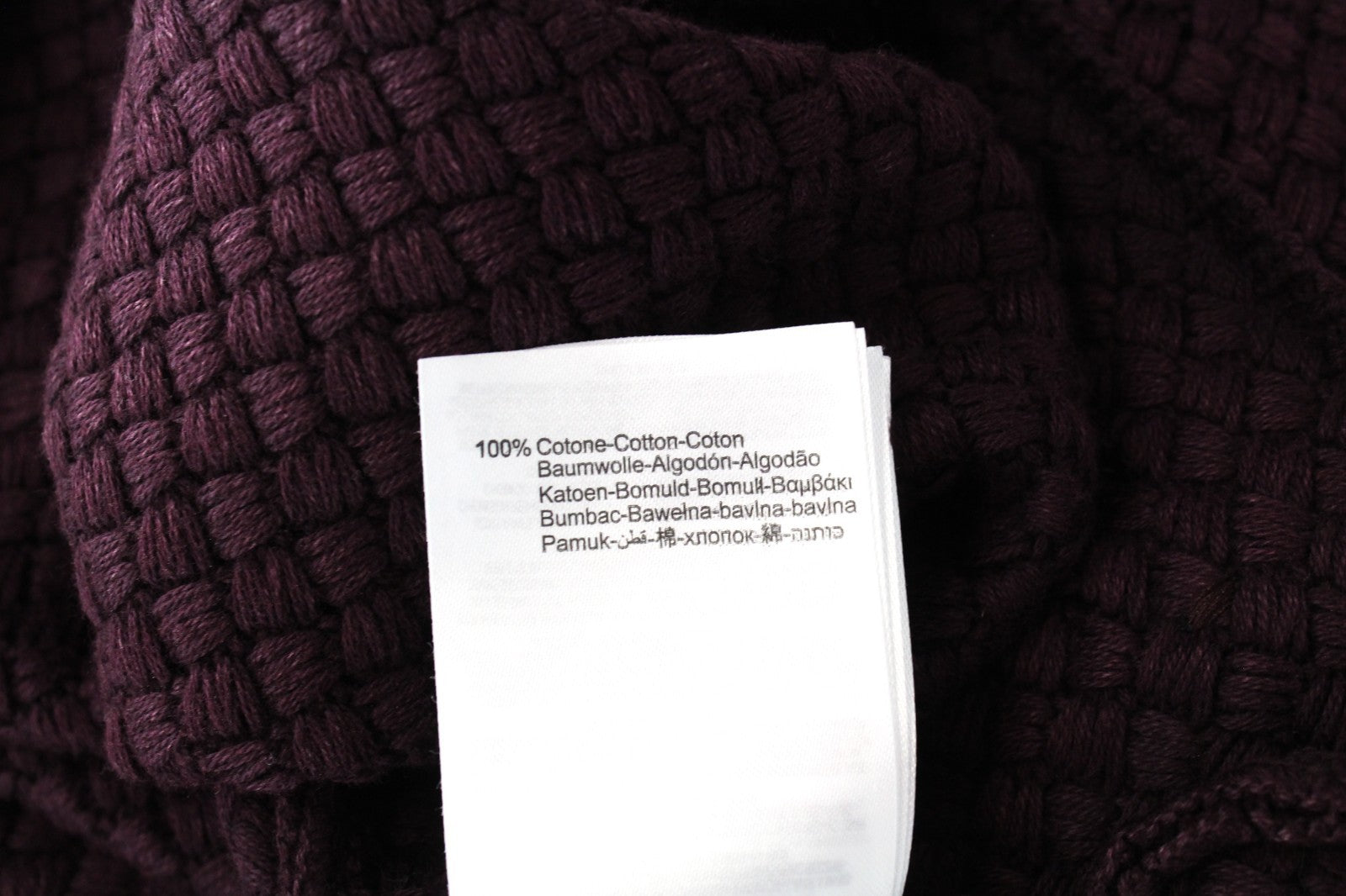 REPLAY Knitwear Women Dress XS Jumper Dress Tight-Knitted Burgundy Slim Fit