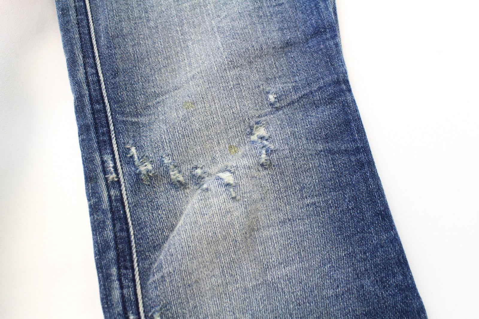 DIESEL D-Reeft-T 0870O Men Jeans W26 Stained Sweat Jogg Skinny Boys Distressed