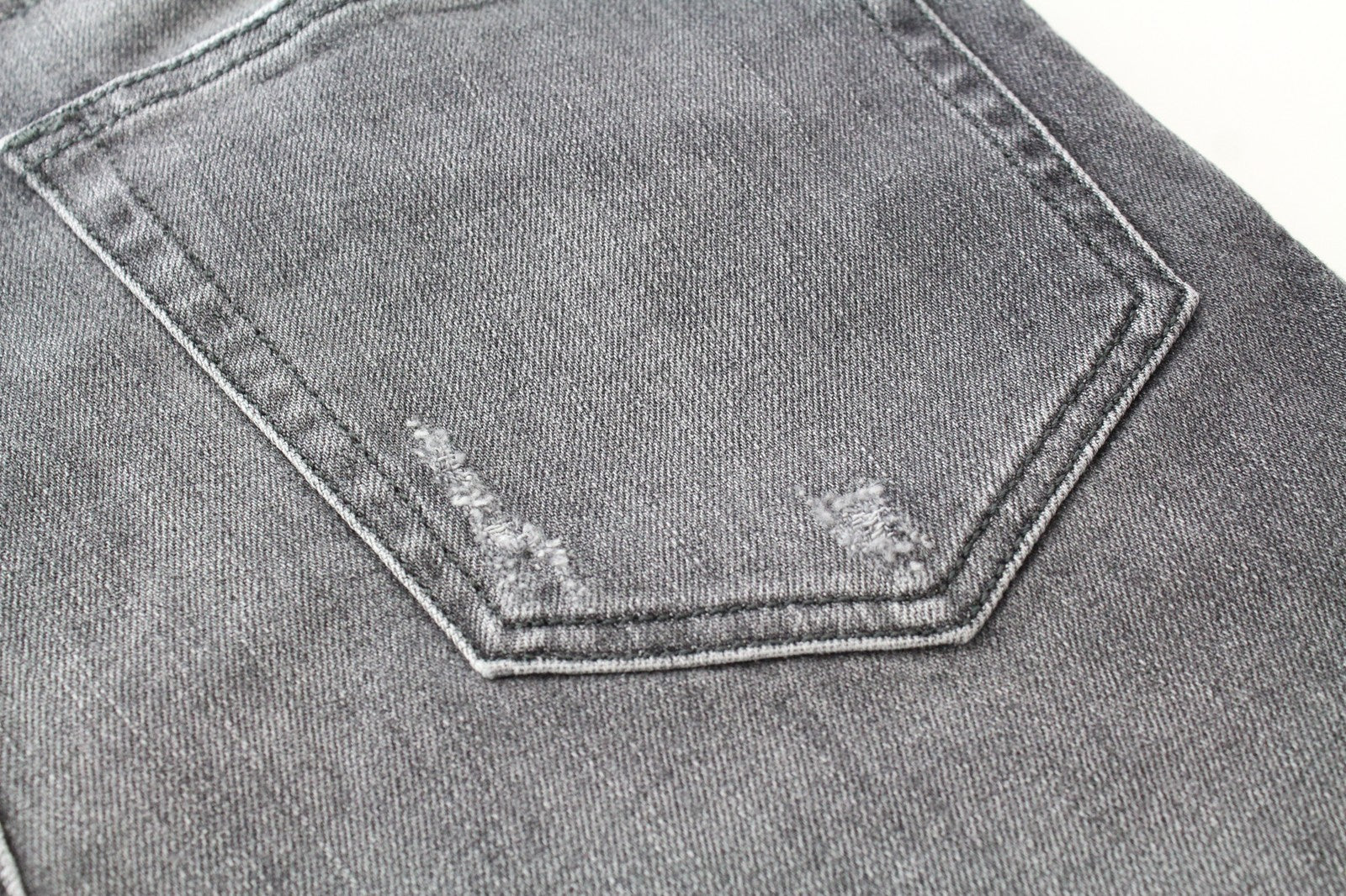 DIESEL D-Eetar 0890F Men Jeans W29/L30 Grey Stretch Tapered Distressed Faded-